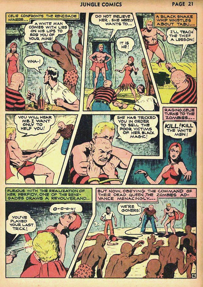 Read online Jungle Comics comic -  Issue #24 - 23