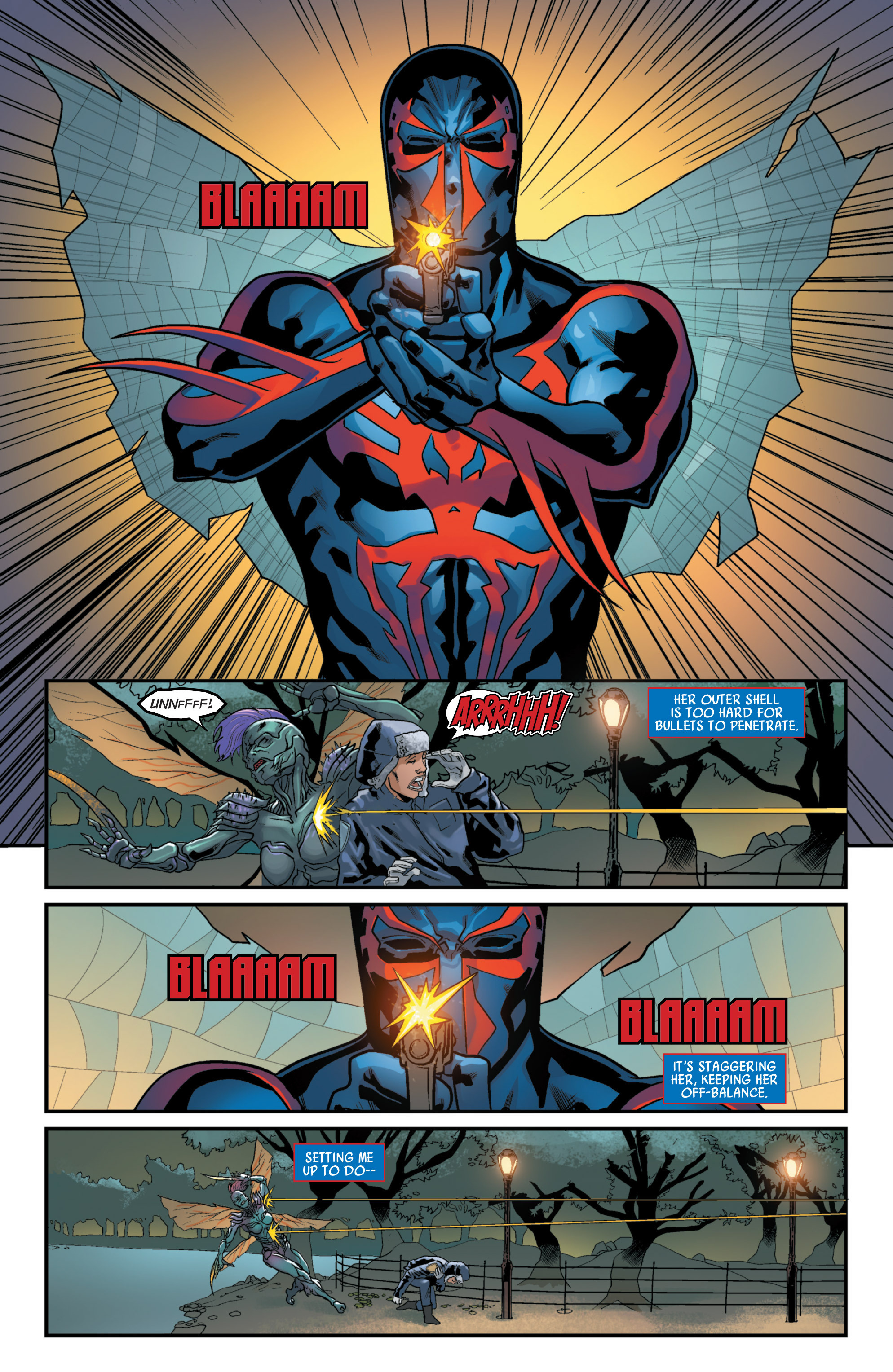 Read online Spider-Man 2099 (2014) comic -  Issue #12 - 13