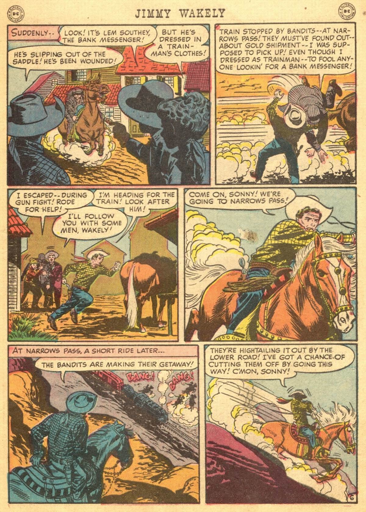 Read online Jimmy Wakely comic -  Issue #1 - 9