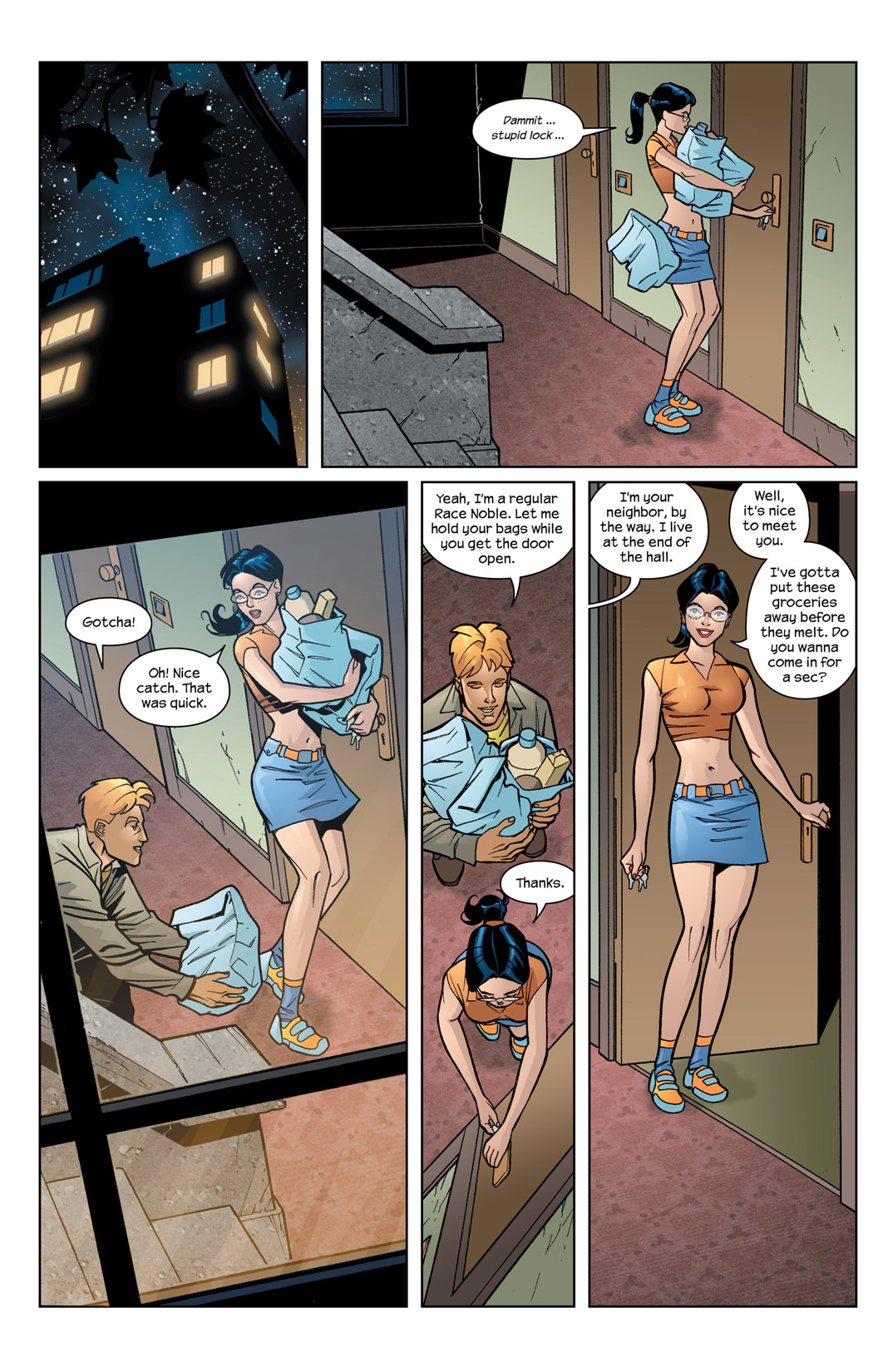 Read online Noble Causes (2004) comic -  Issue #14 - 13