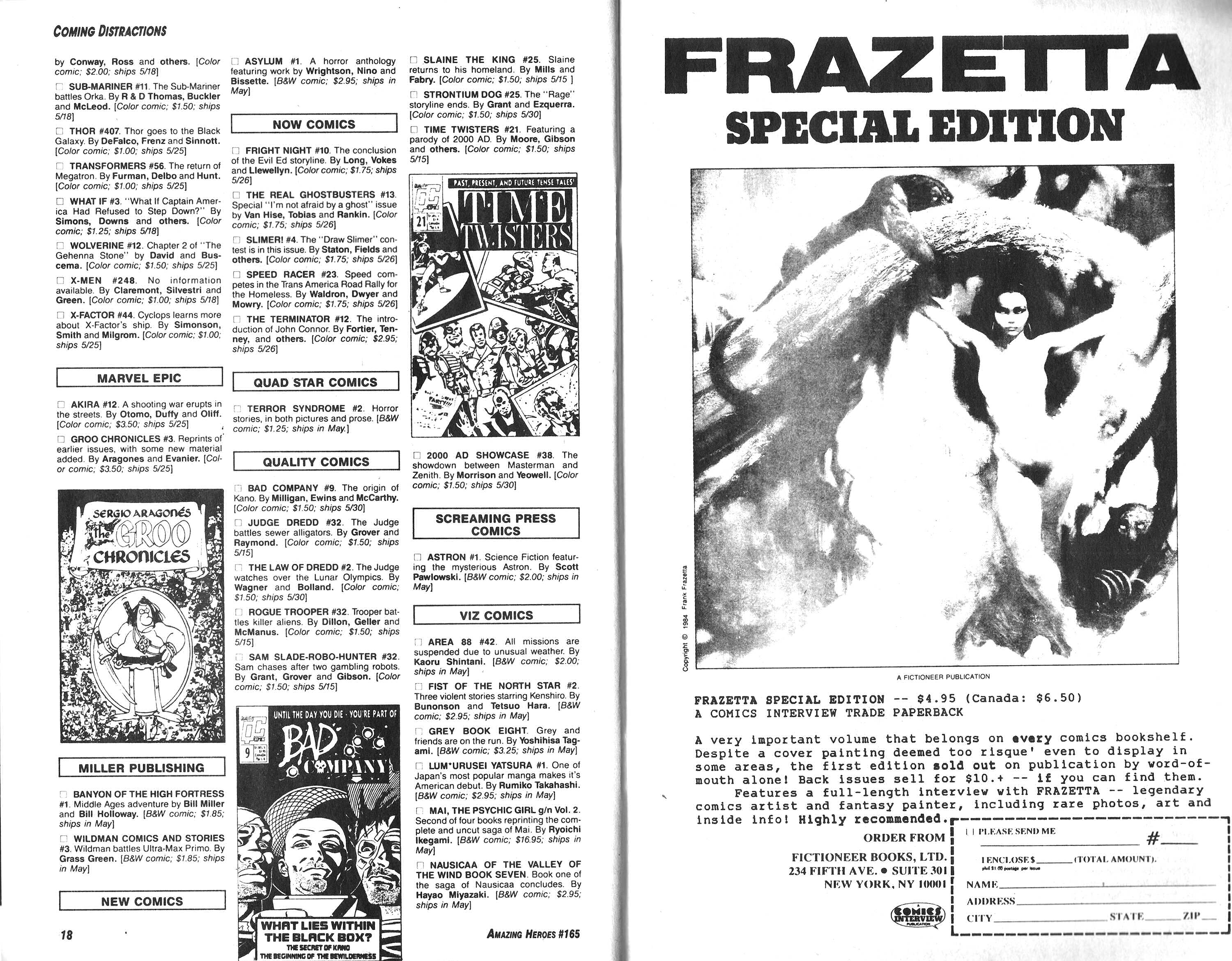 Read online Amazing Heroes comic -  Issue #165 - 10