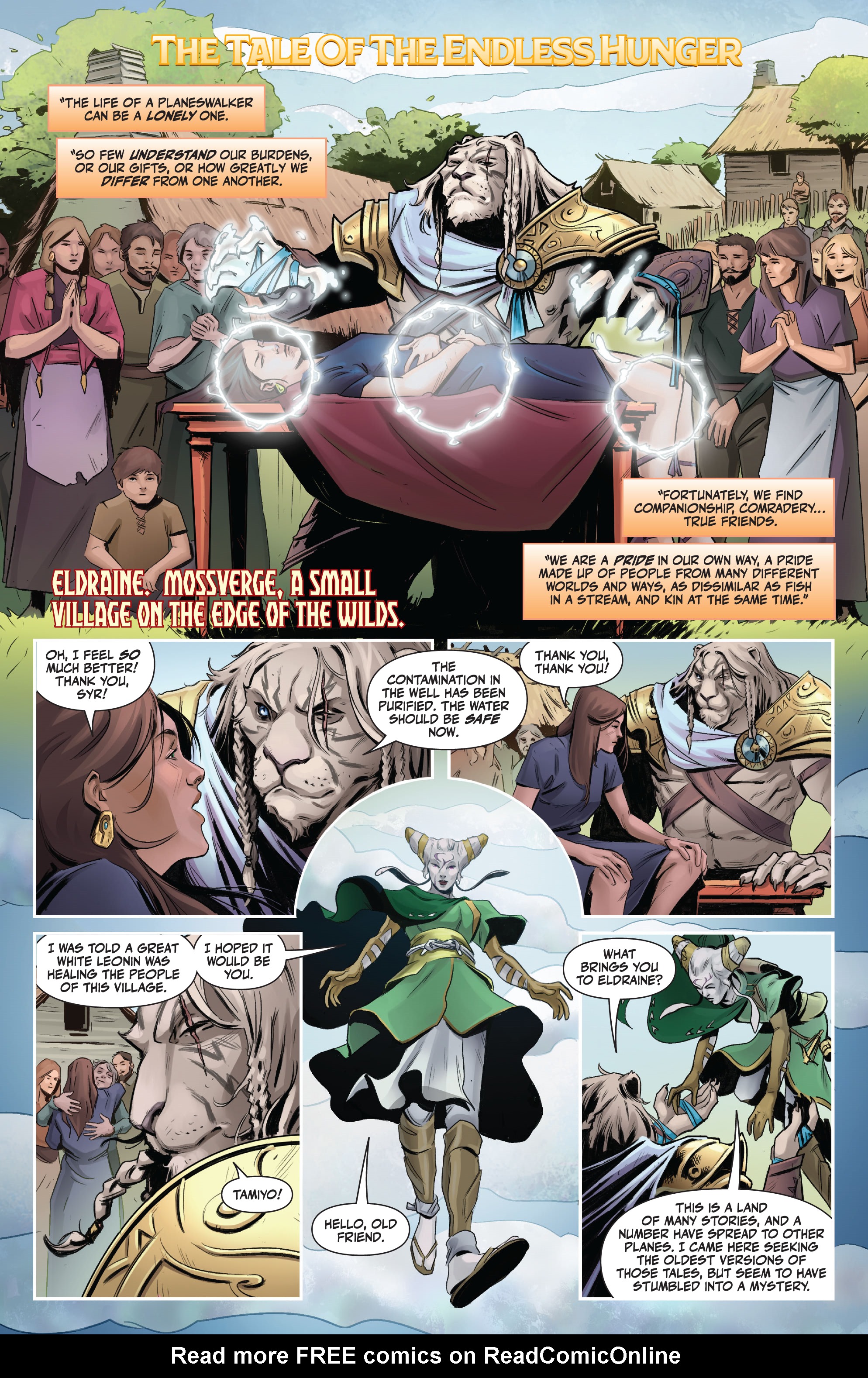 Read online Magic: Ajani Goldmane comic -  Issue #1 - 6
