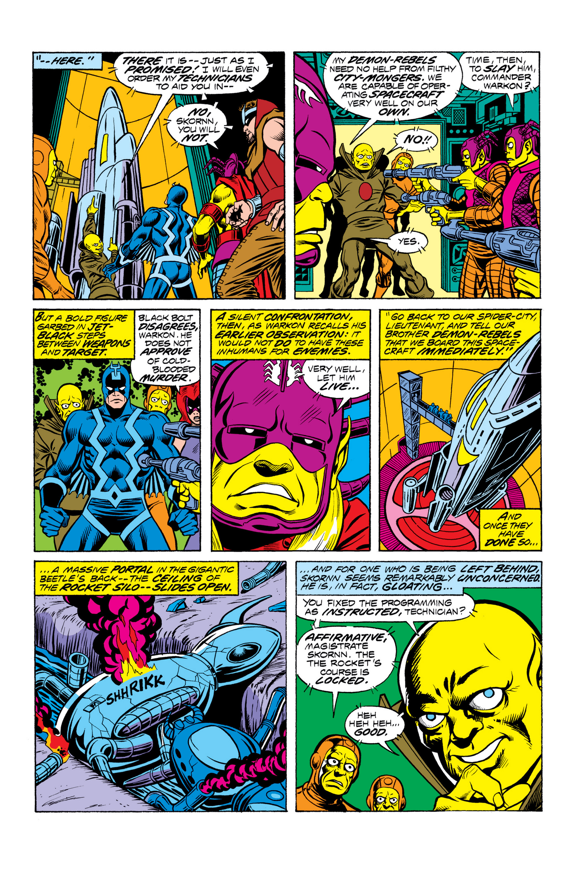 Read online Marvel Masterworks: The Inhumans comic -  Issue # TPB 2 (Part 2) - 61