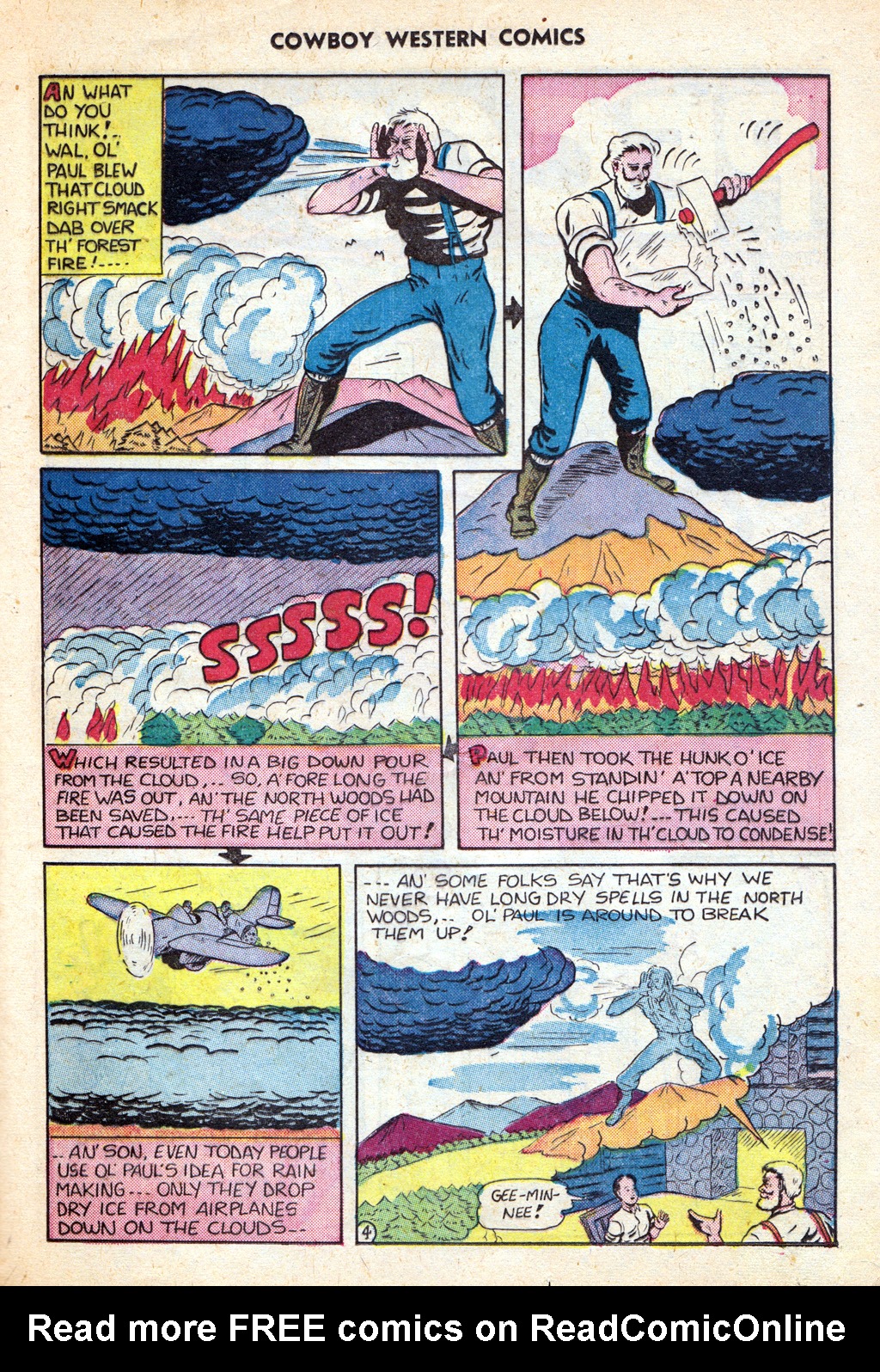 Read online Cowboy Western Comics (1948) comic -  Issue #33 - 25