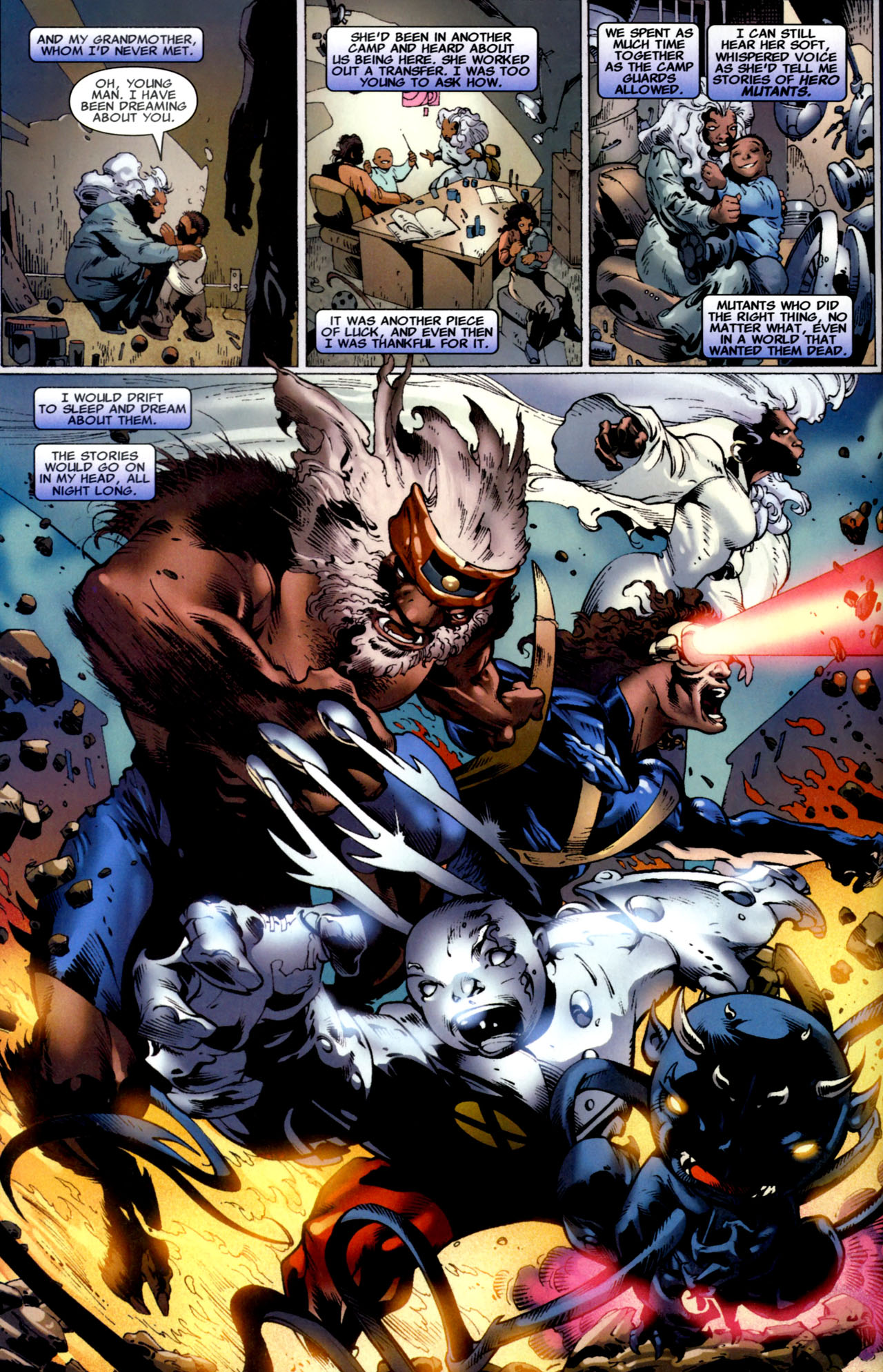 Read online X-Men: The Times and Life of Lucas Bishop comic -  Issue #1 - 9