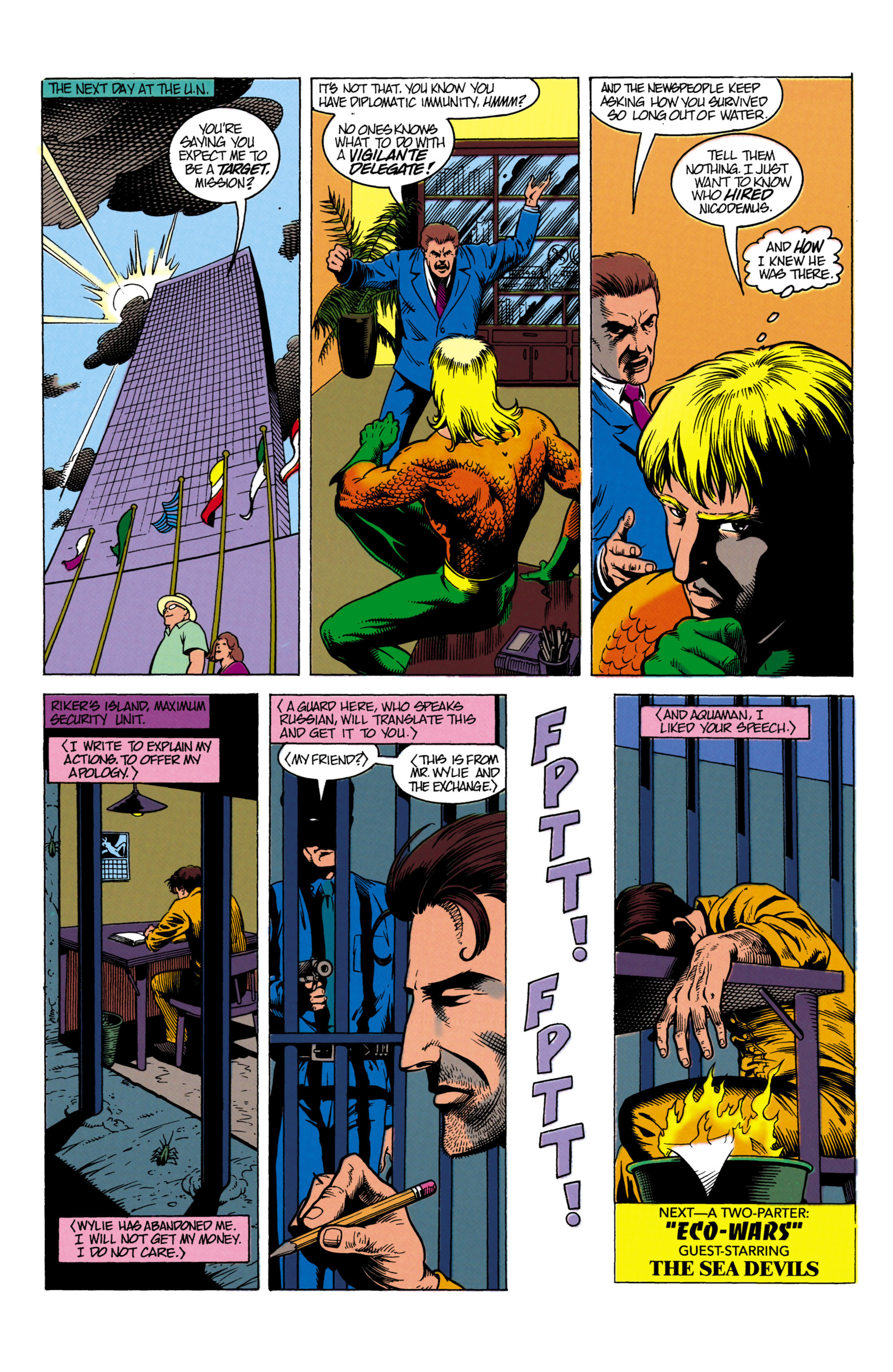 Aquaman (1991) Issue #8 #8 - English 23