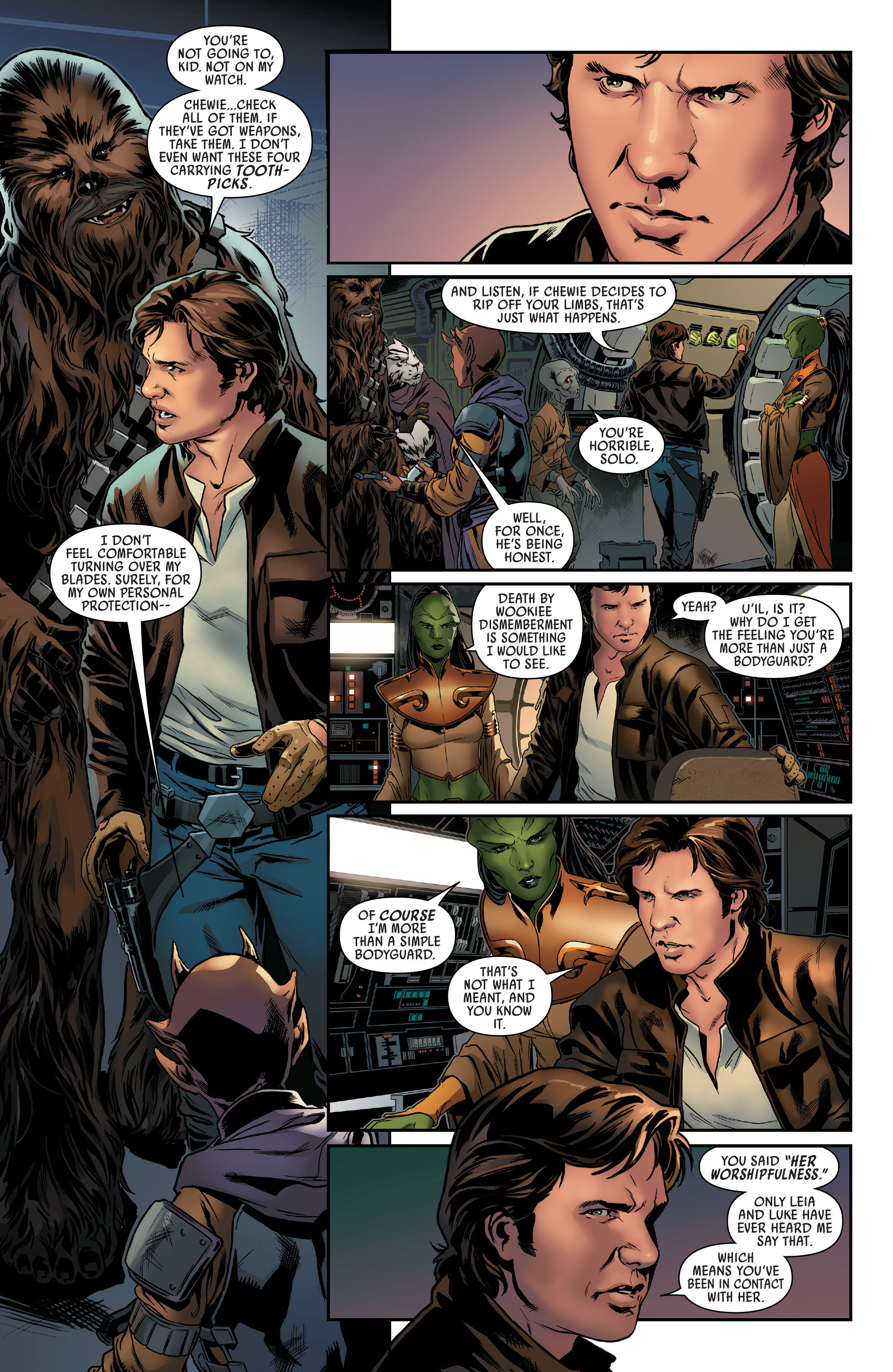 Read online Han Solo comic -  Issue #4 - 22