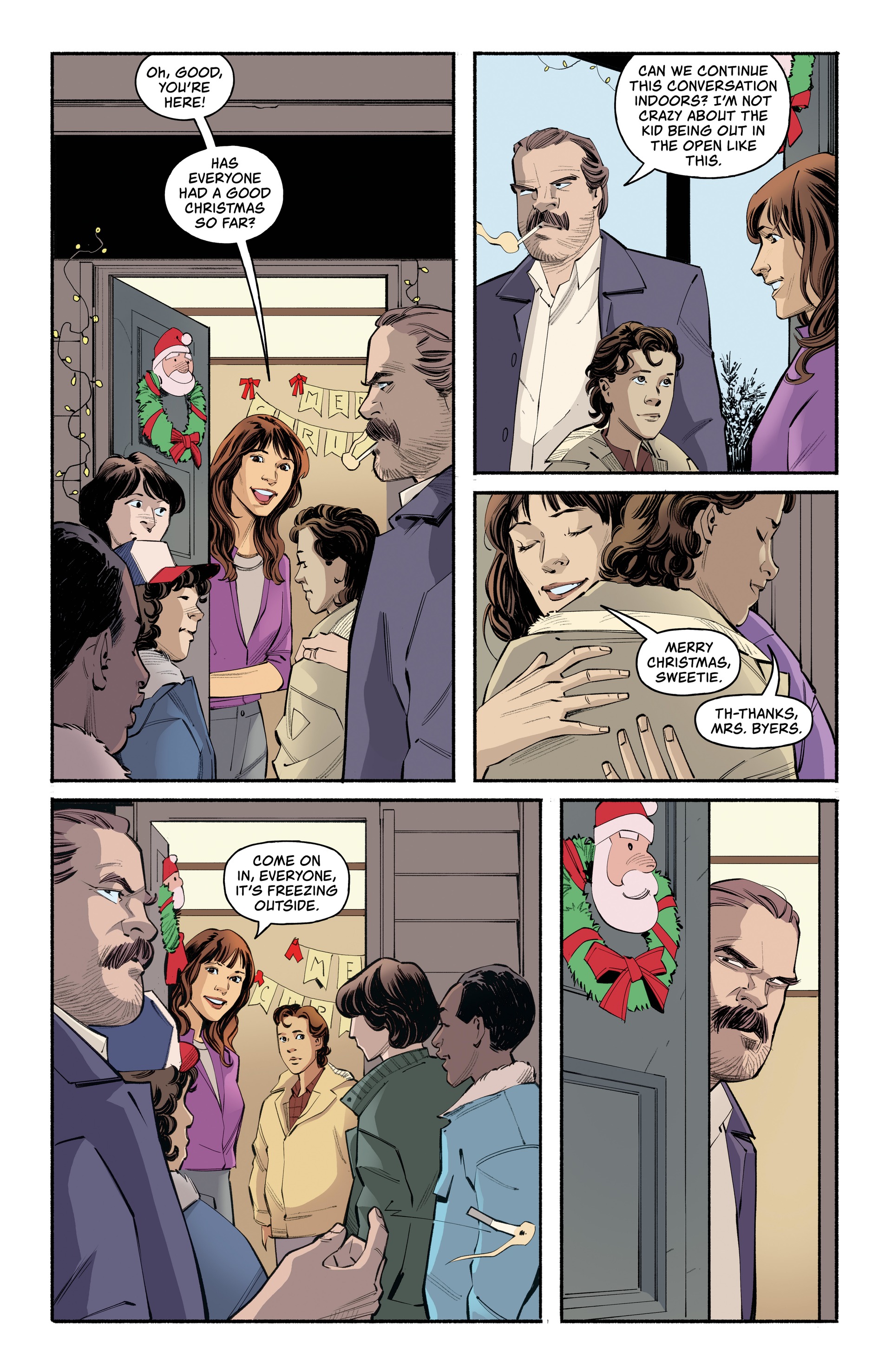 Read online Stranger Things Holiday Specials comic -  Issue # TPB - 37