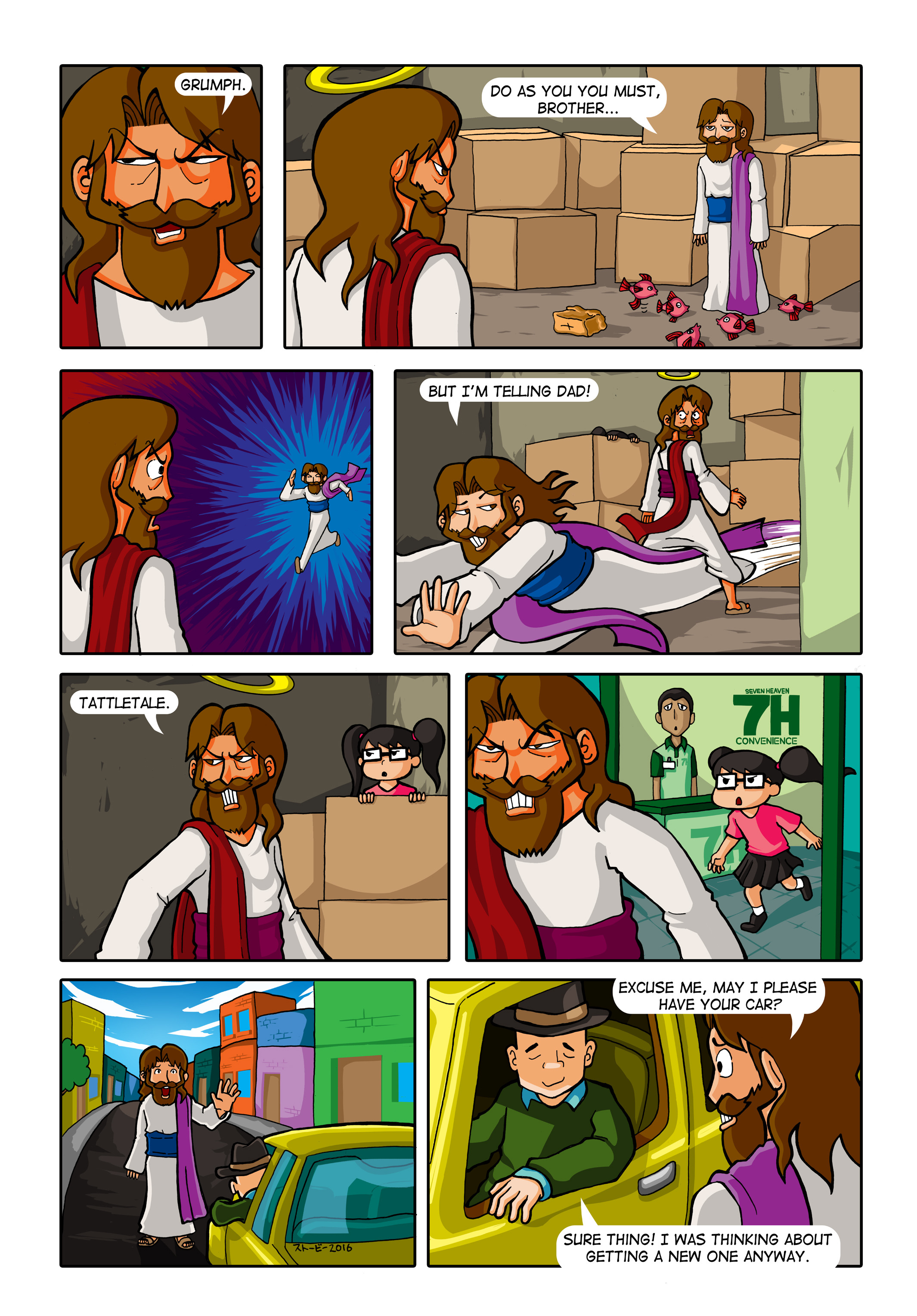 Read online Evil Jesus comic -  Issue #2 - 20