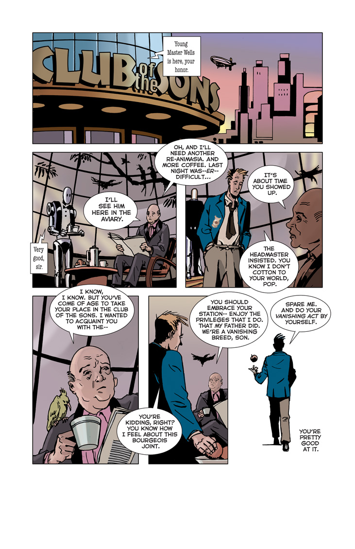 Read online MySpace Dark Horse Presents comic -  Issue #26 - 17