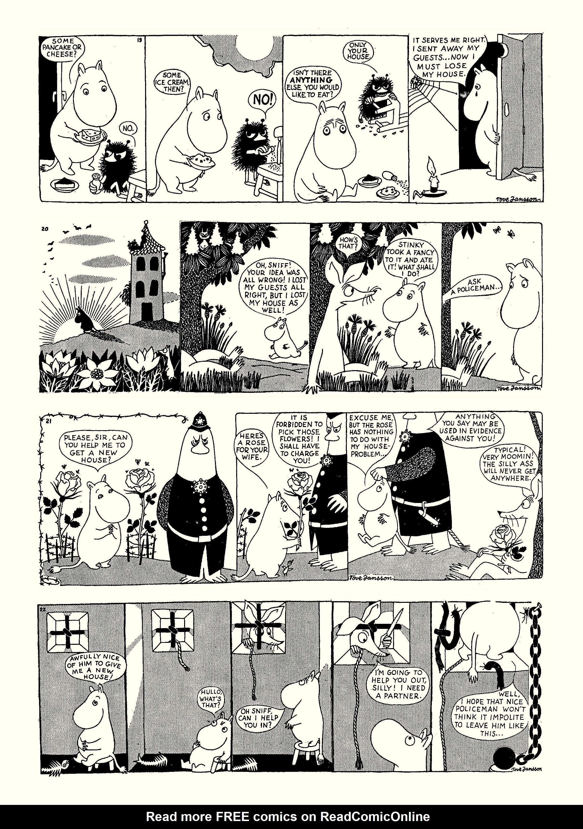 Read online Moomin: The Complete Tove Jansson Comic Strip comic -  Issue # TPB 1 - 11