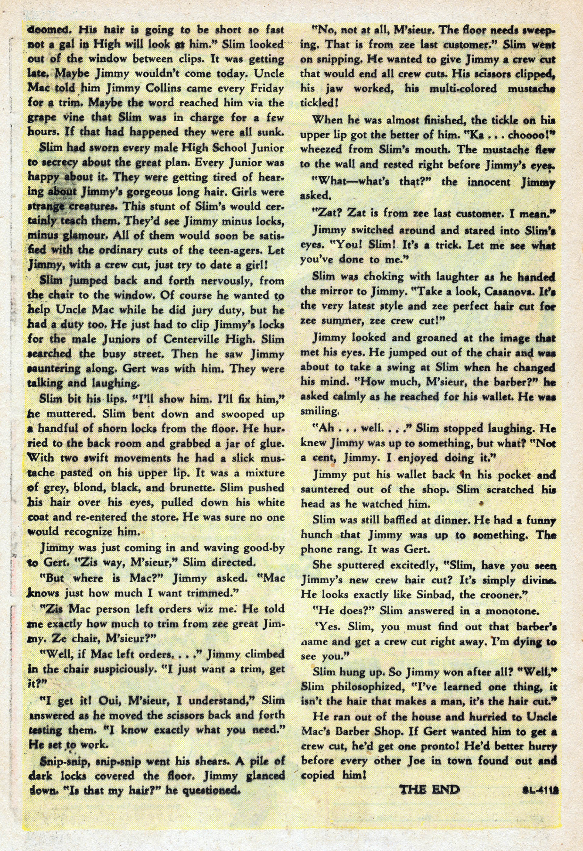 Read online Nellie The Nurse (1945) comic -  Issue #17 - 20