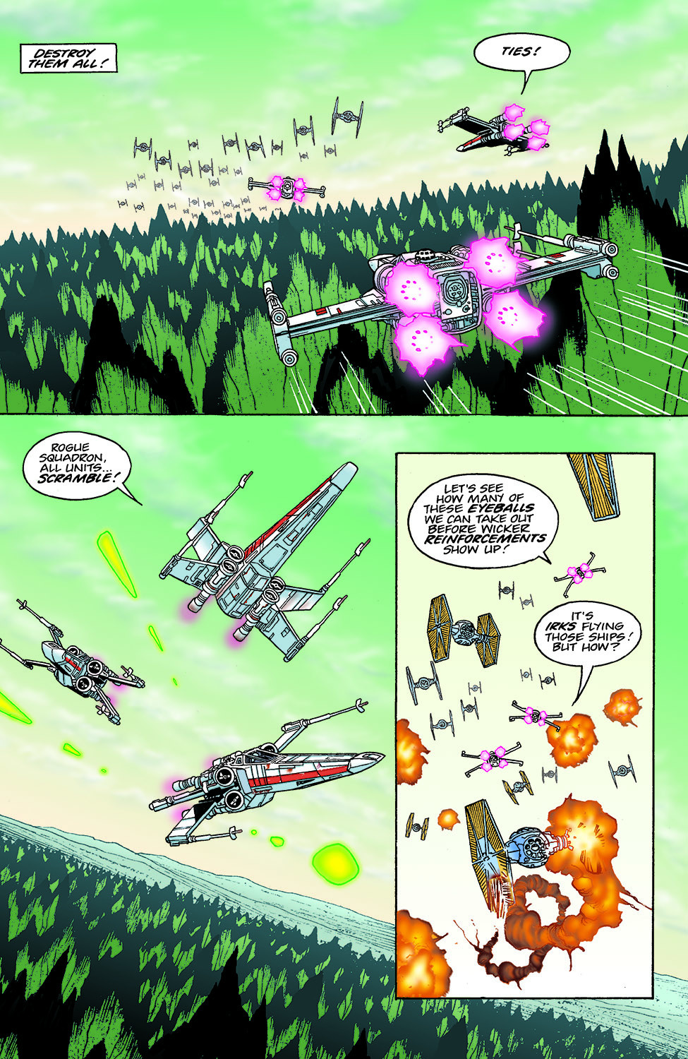Star Wars: X-Wing Rogue Squadron Issue #19 #20 - English 9