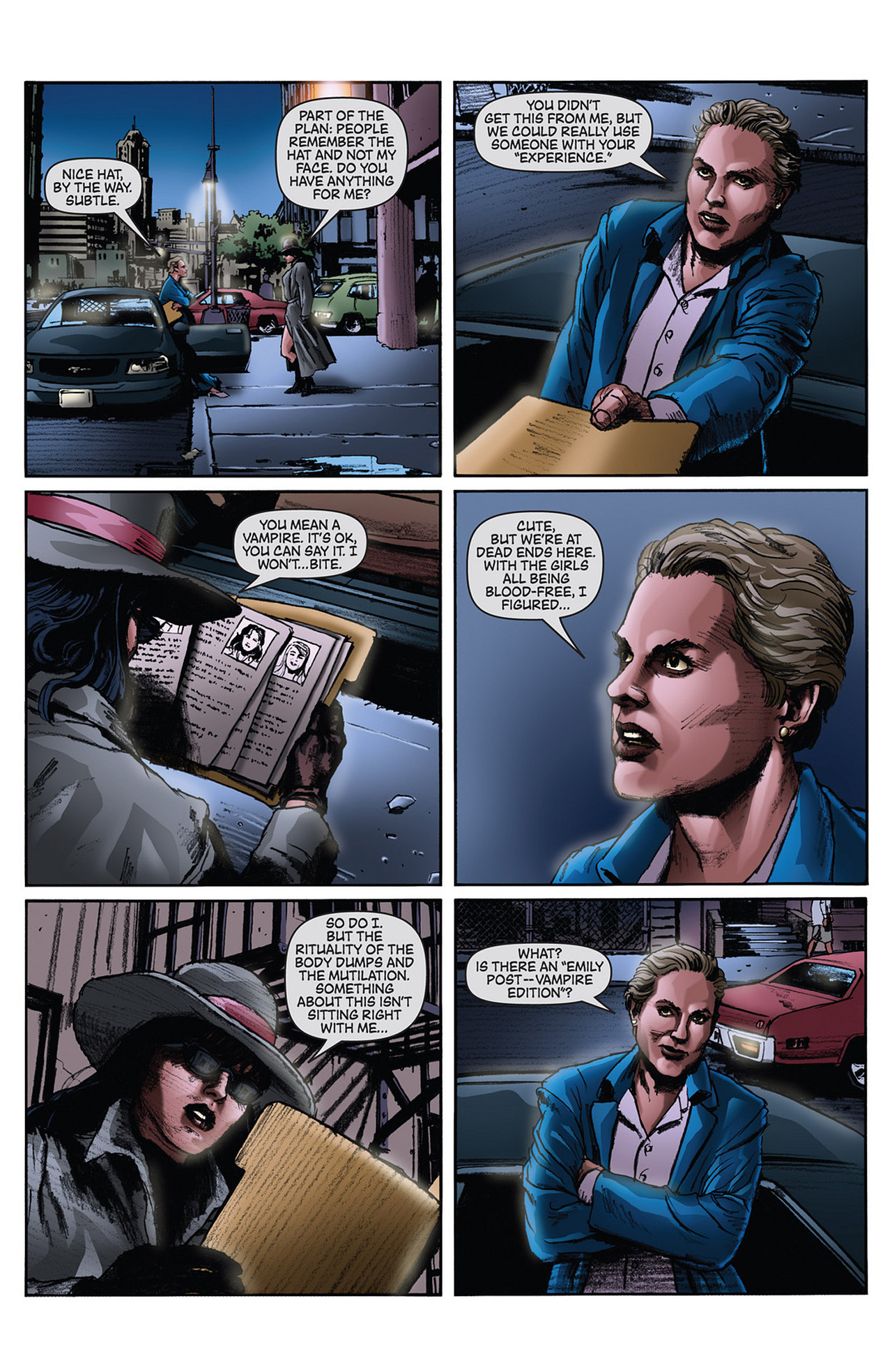 Read online Dark Shadows/Vampirella comic -  Issue #1 - 16