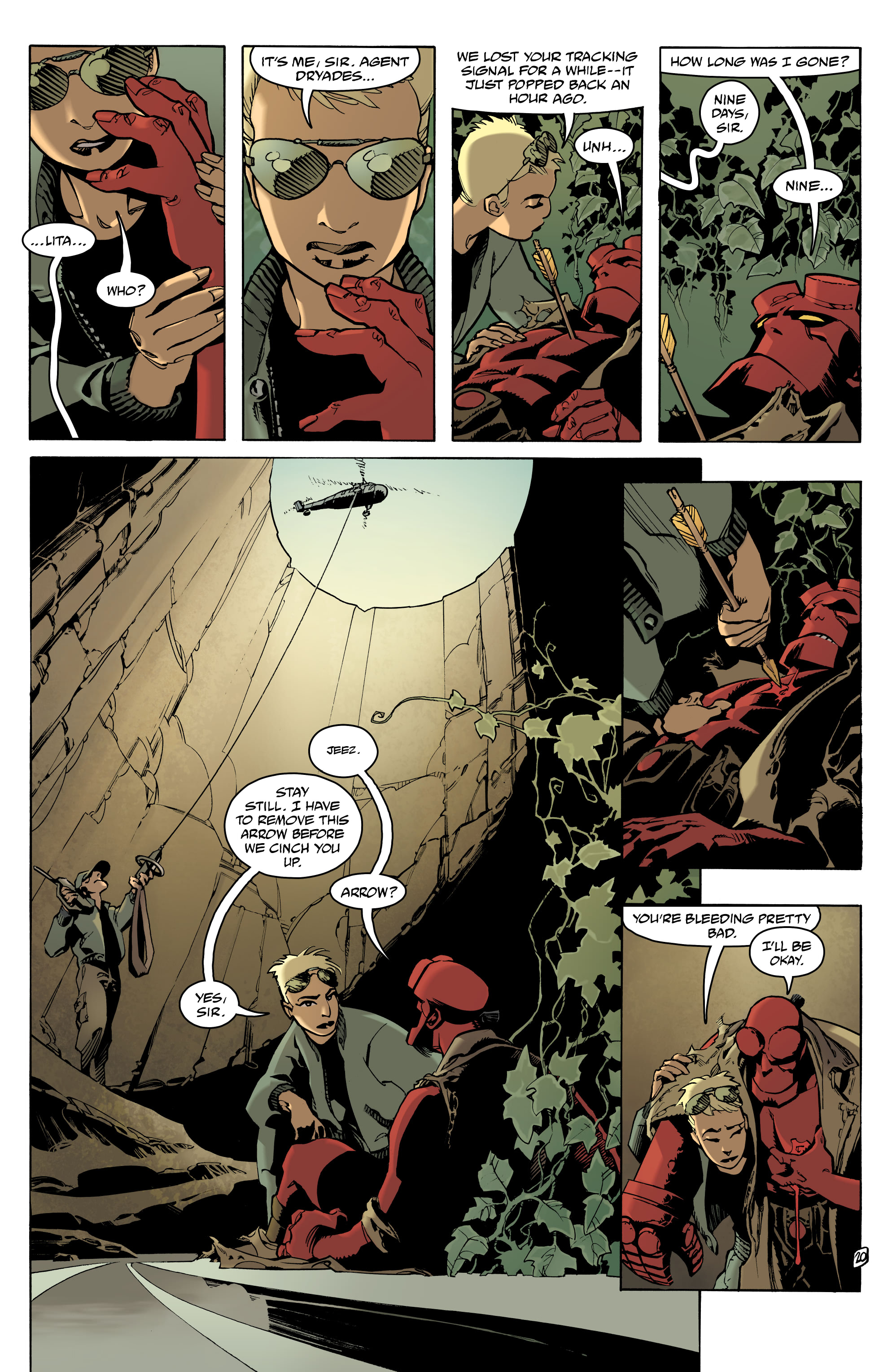 Read online Hellboy and the B.P.R.D.: Night of the Cyclops comic -  Issue # Full - 21