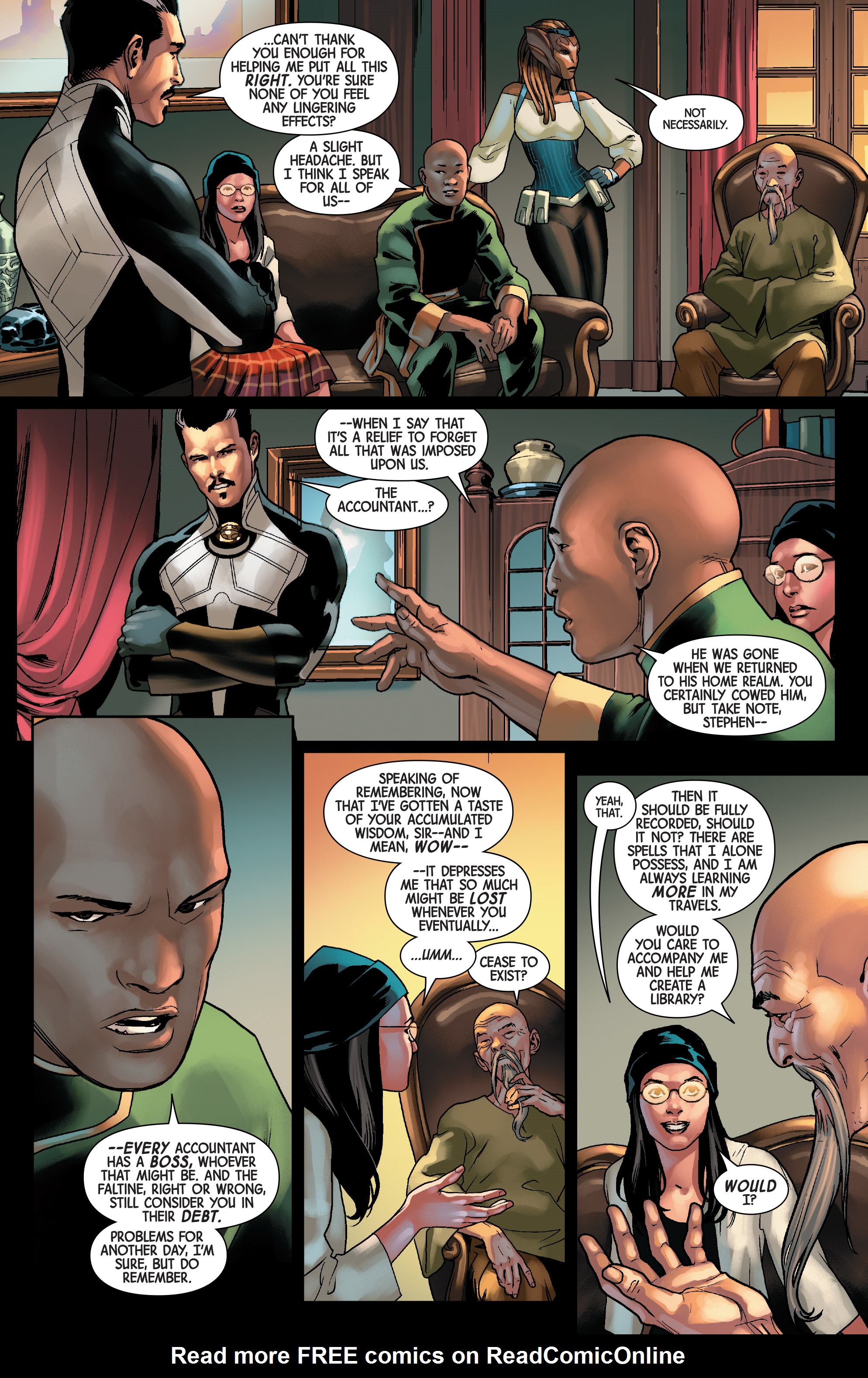 Read online Doctor Strange (2018) comic -  Issue # _TPB 2 - 127