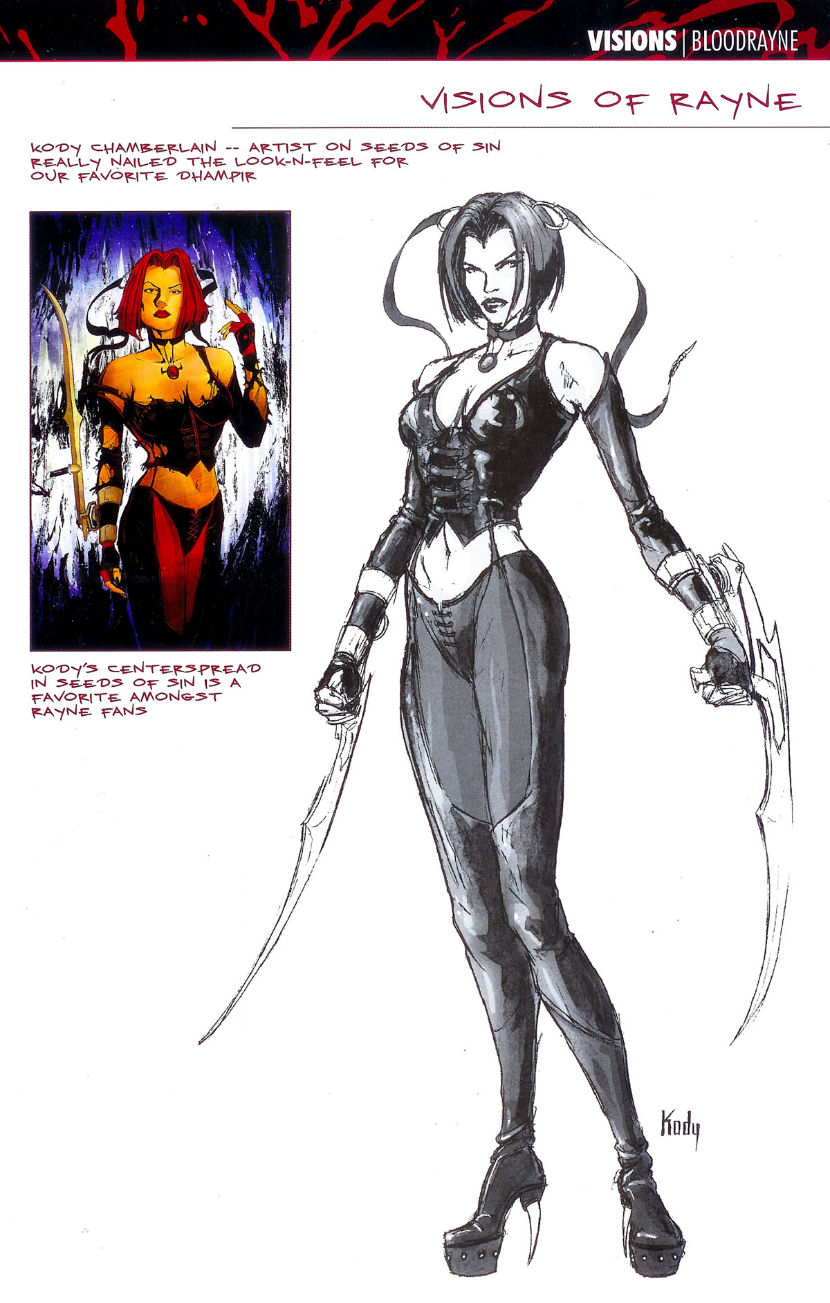 Read online BloodRayne: Raw comic -  Issue # Full - 12