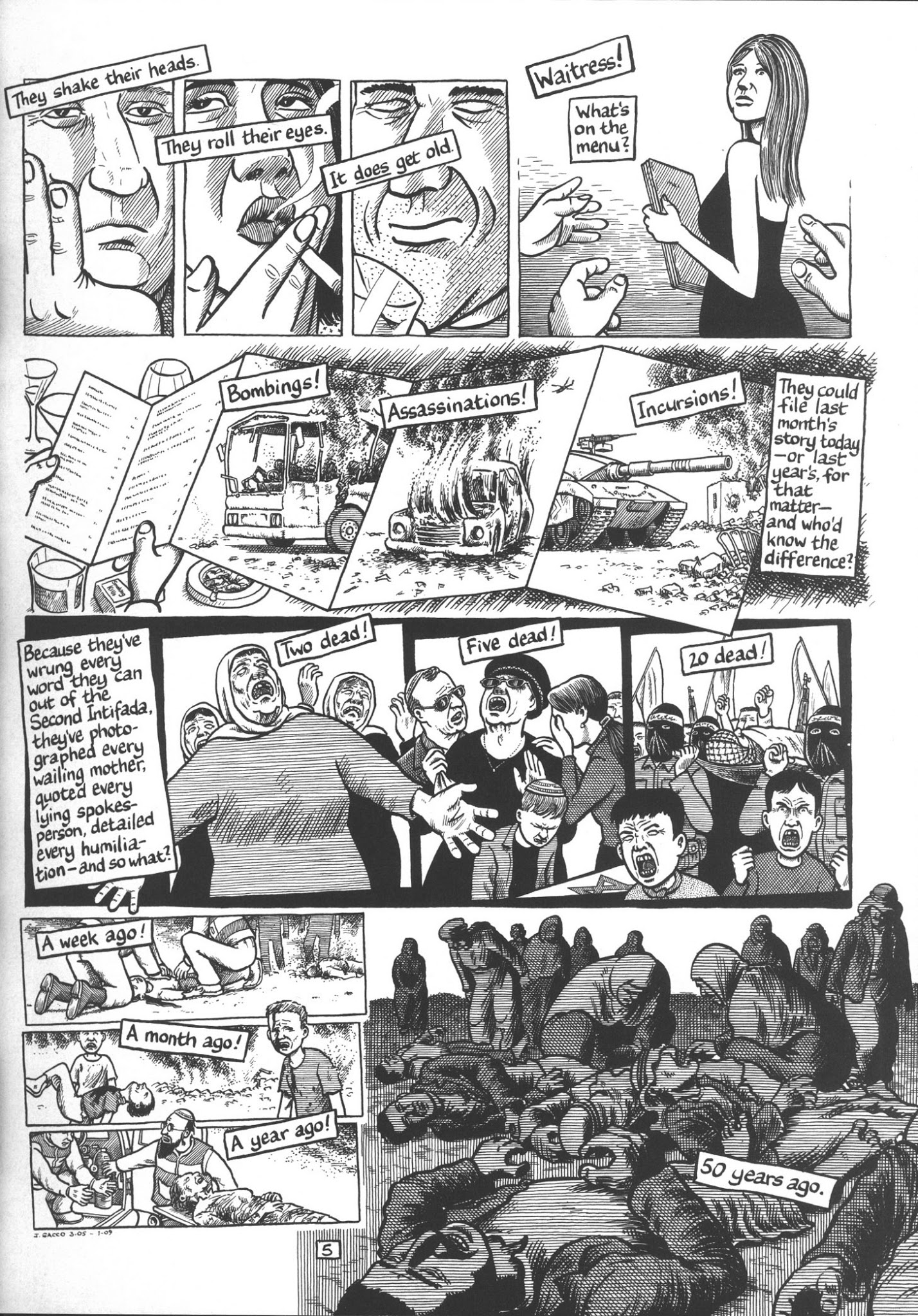 Read online Footnotes in Gaza comic -  Issue # TPB - 26