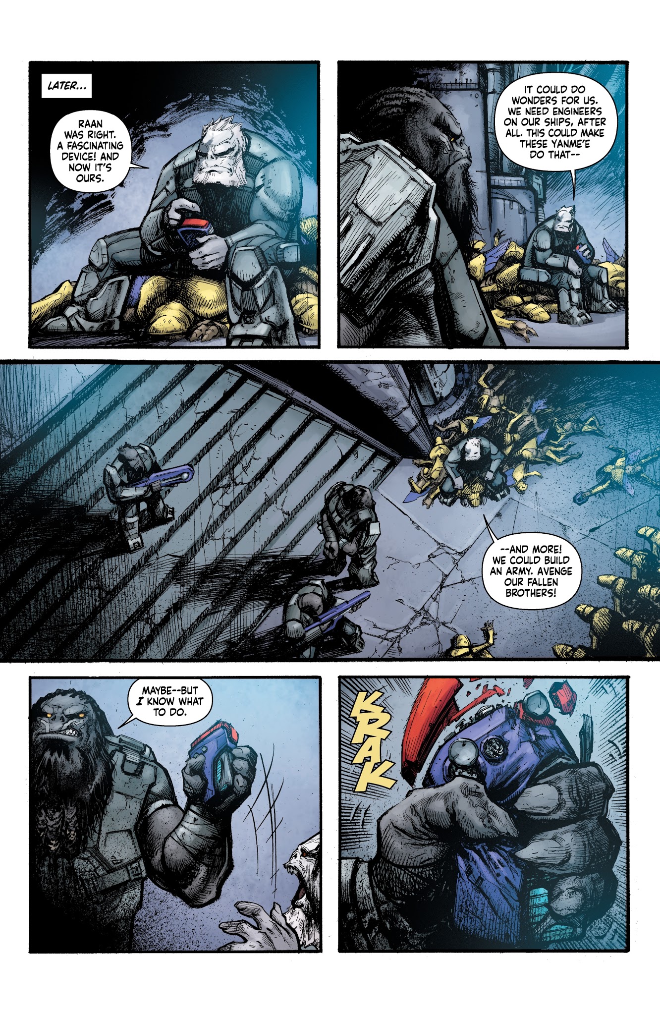 Read online Halo: Rise of Atriox comic -  Issue #3 - 21