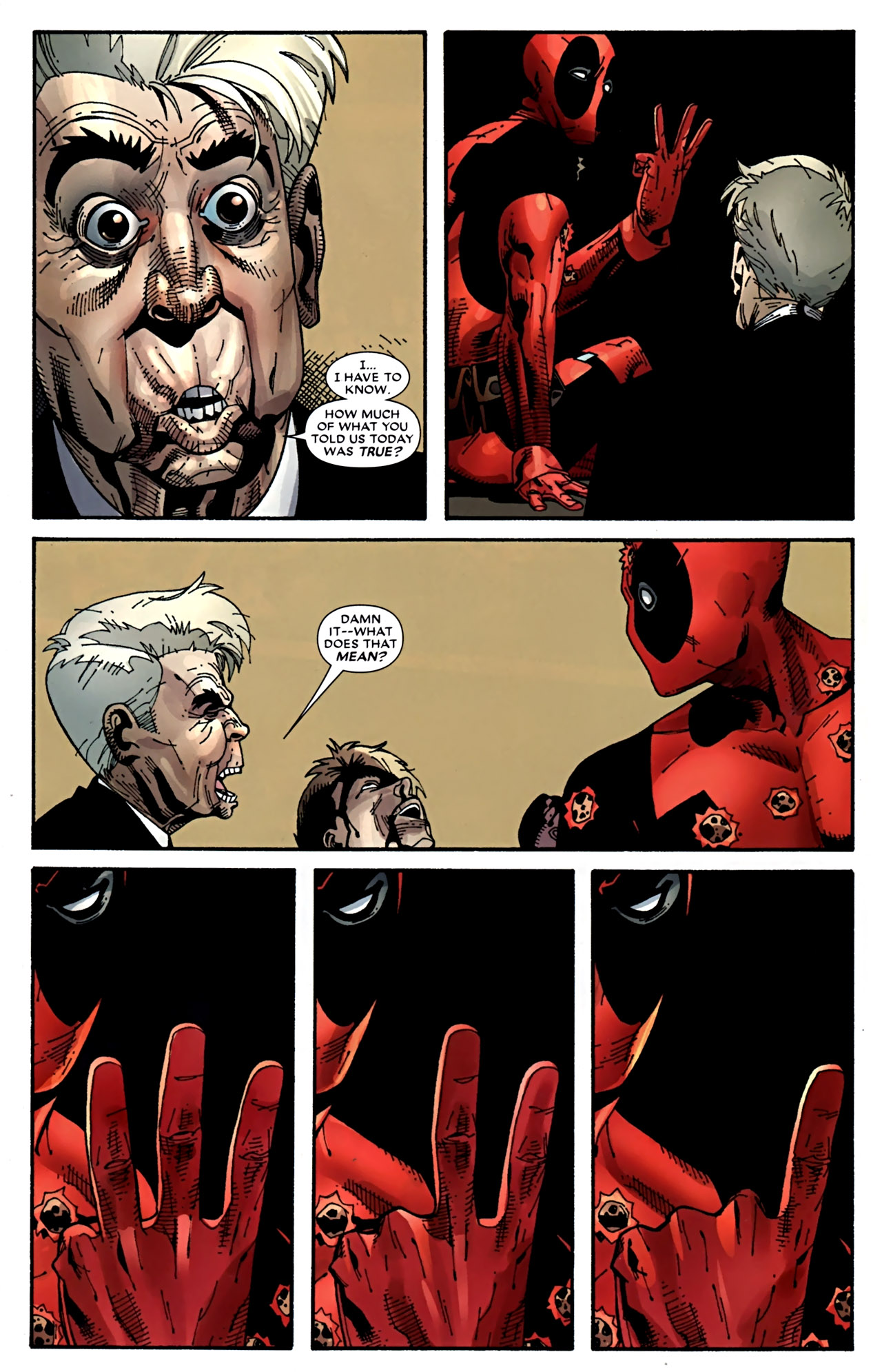 Read online Deadpool: Wade Wilson's War comic -  Issue #4 - 16