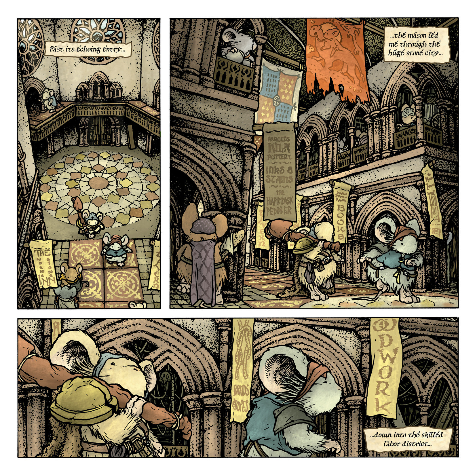 Read online Mouse Guard: The Black Axe comic -  Issue #6 - 5