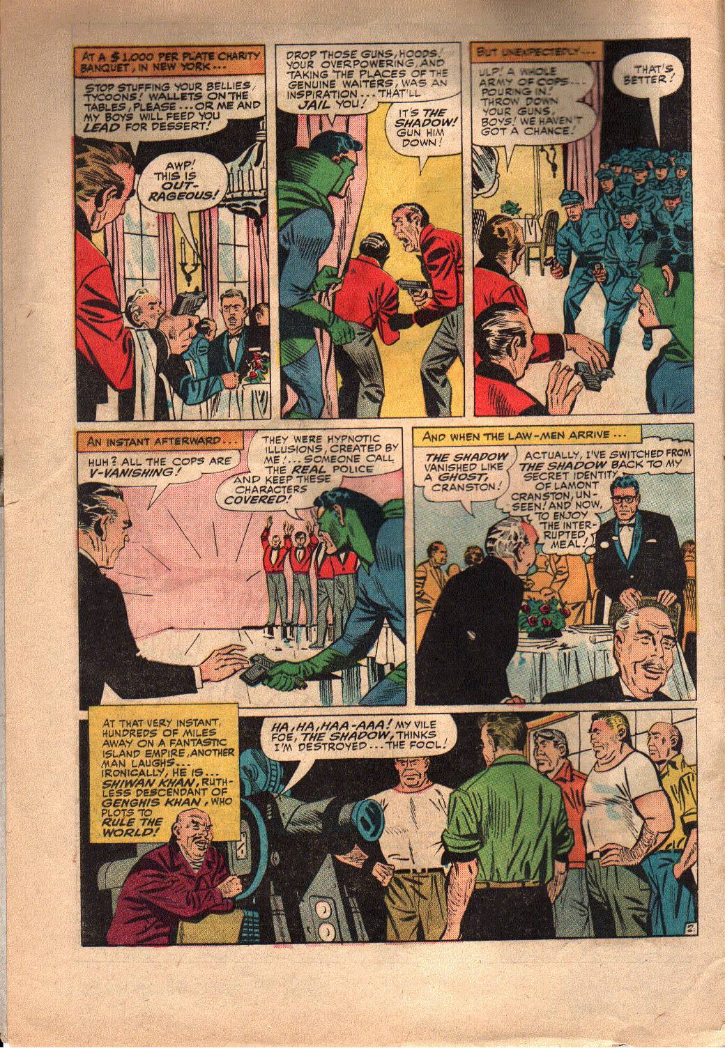 Read online The Shadow (1964) comic -  Issue #7 - 4