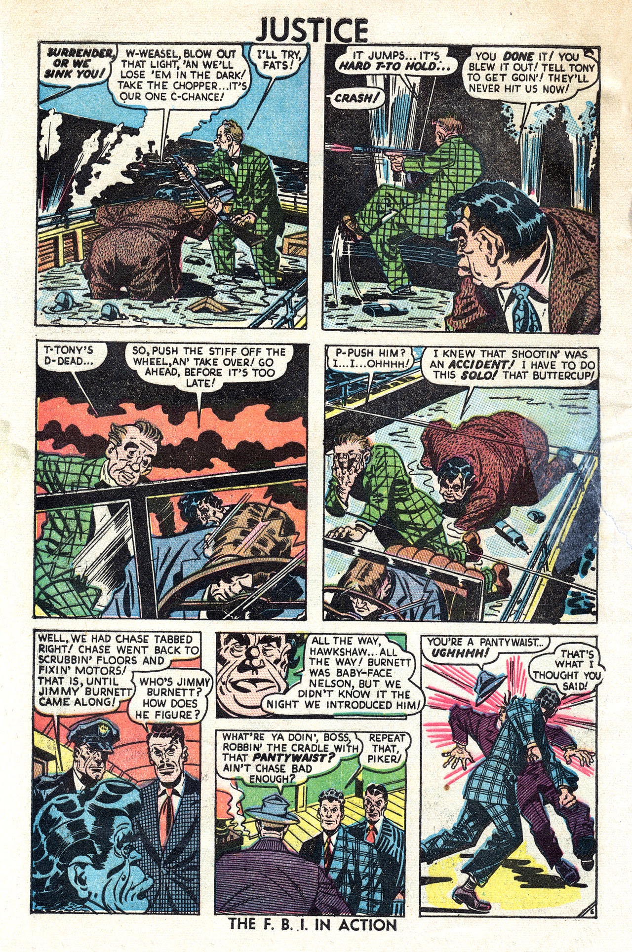 Read online Justice Comics (1947) comic -  Issue #4 - 8