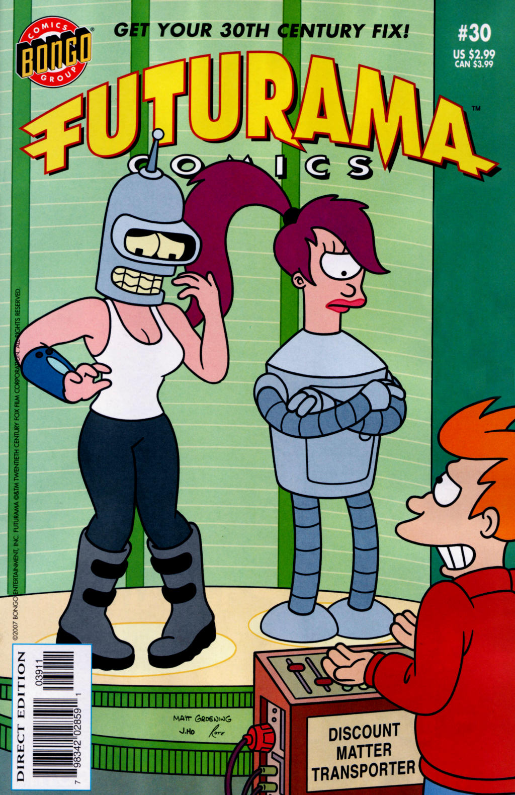 Read online Futurama Comics comic -  Issue #30 - 1