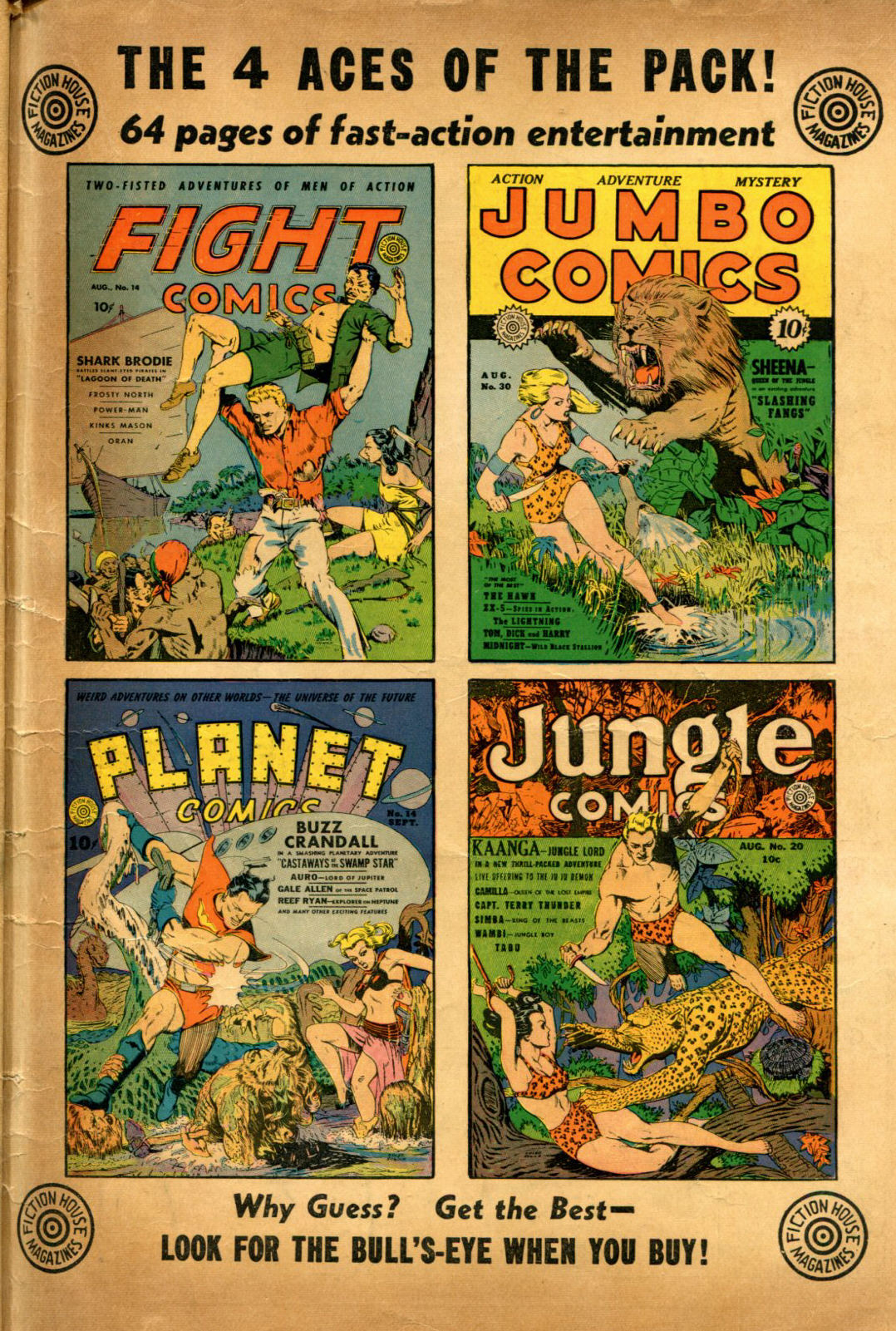 Read online Jumbo Comics comic -  Issue #30 - 67