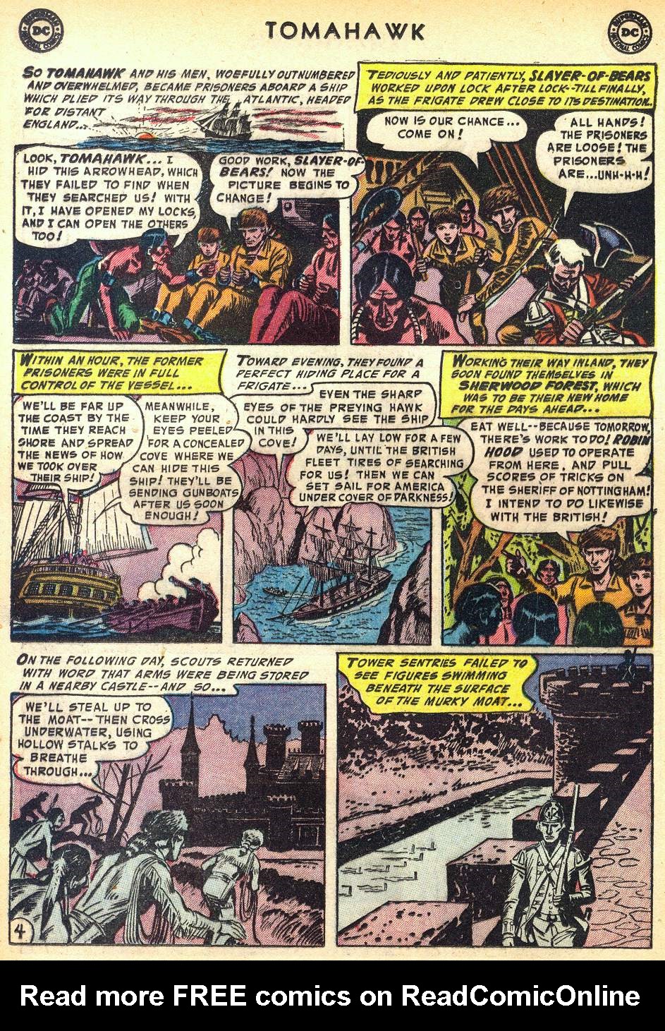 Read online Tomahawk comic -  Issue #24 - 24