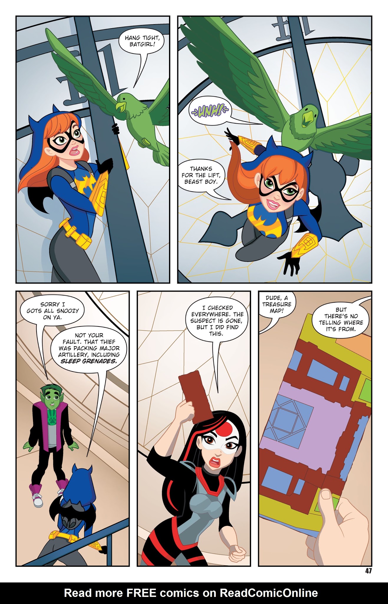 Read online DC Super Hero Girls: Summer Olympus comic -  Issue # TPB - 45