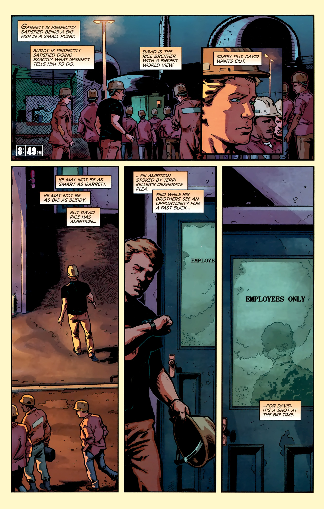 Read online Die Hard: Year One comic -  Issue #6 - 18