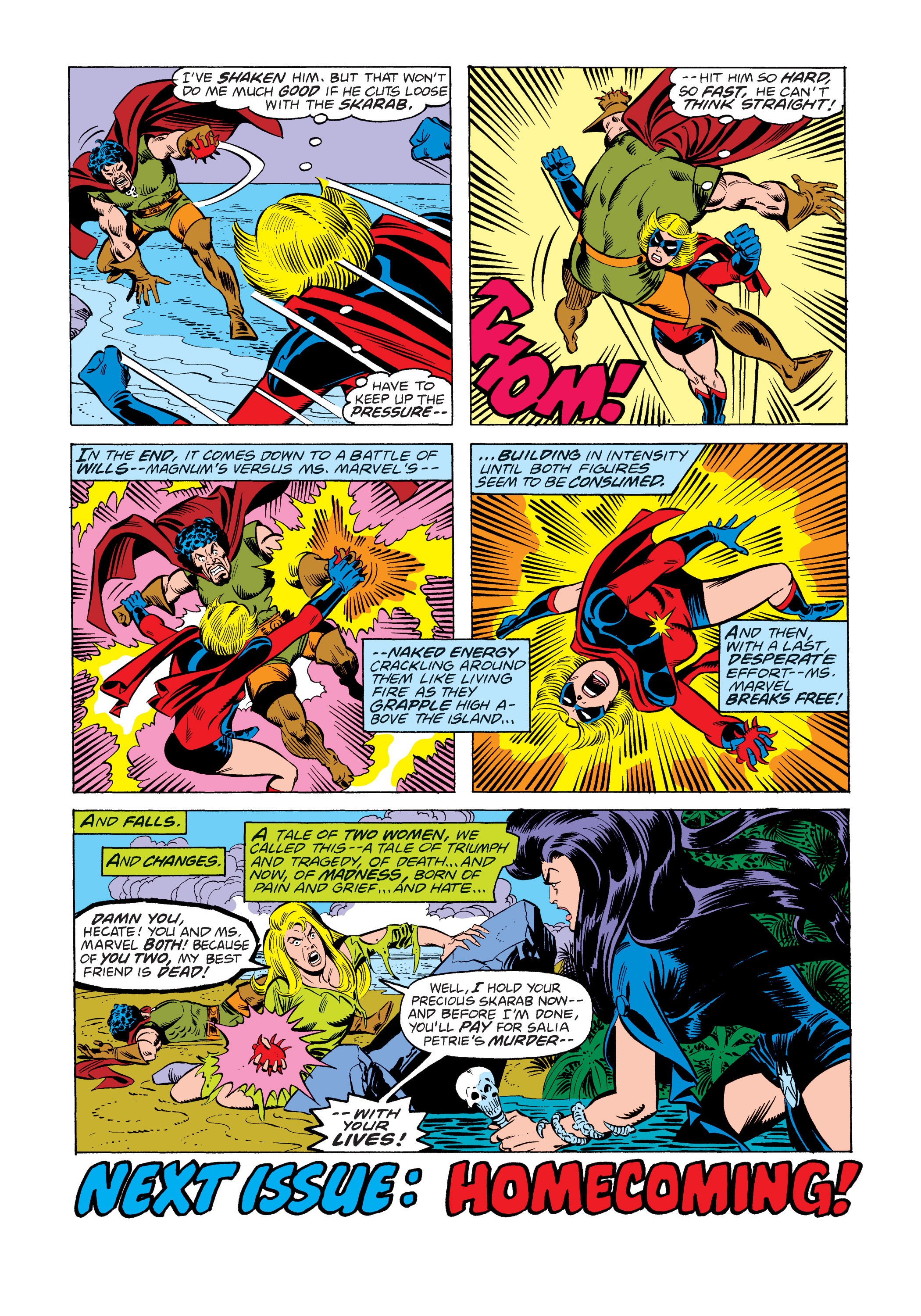 Read online Ms. Marvel (1977) comic -  Issue #12 - 18