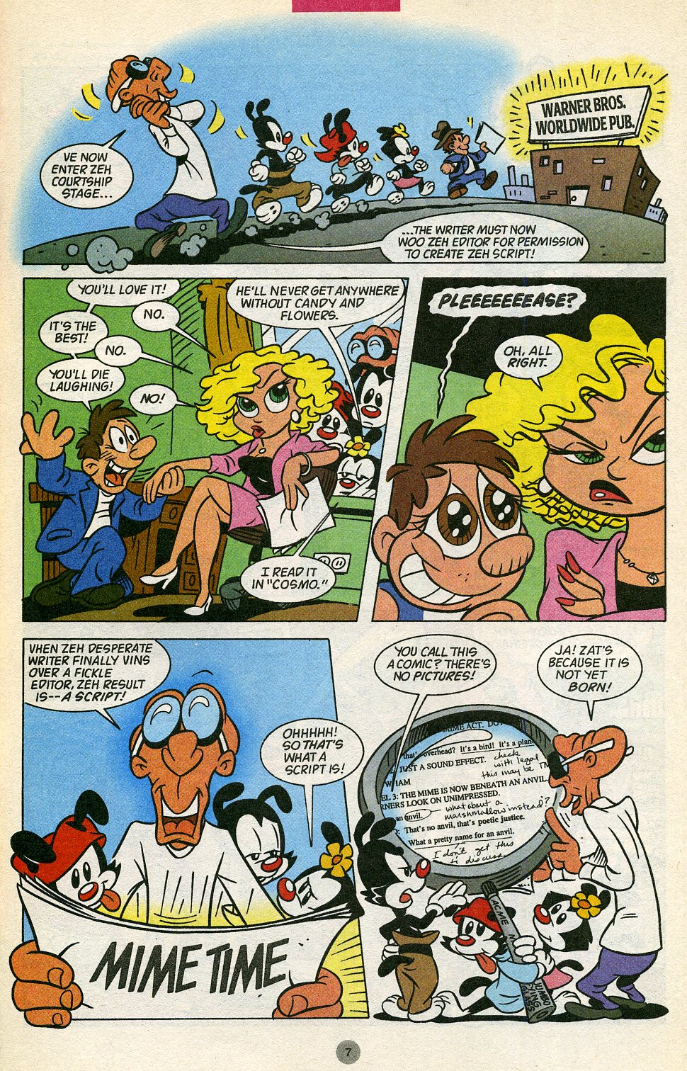 Read online Animaniacs comic -  Issue #10 - 9