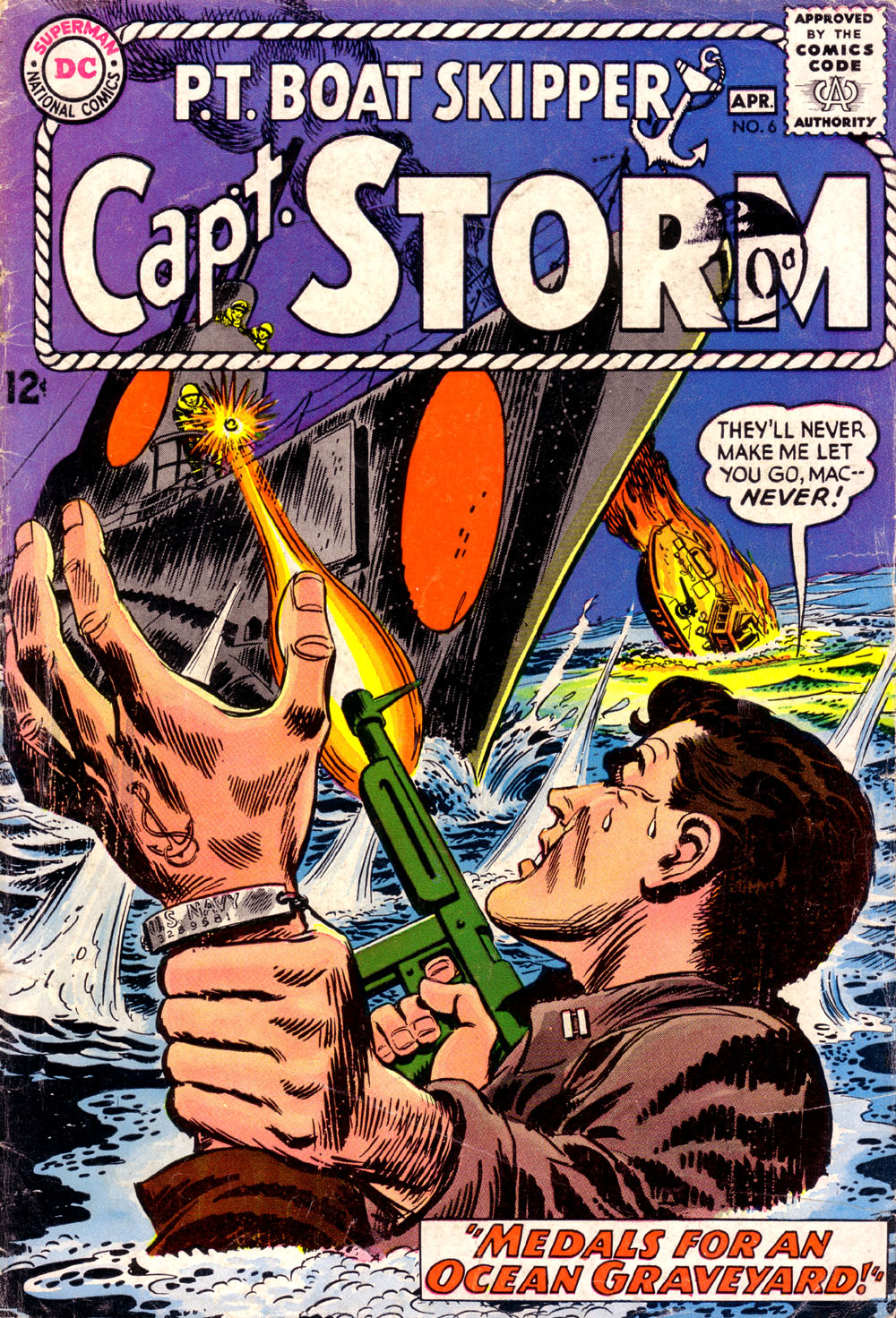 Read online Capt. Storm comic -  Issue #6 - 1