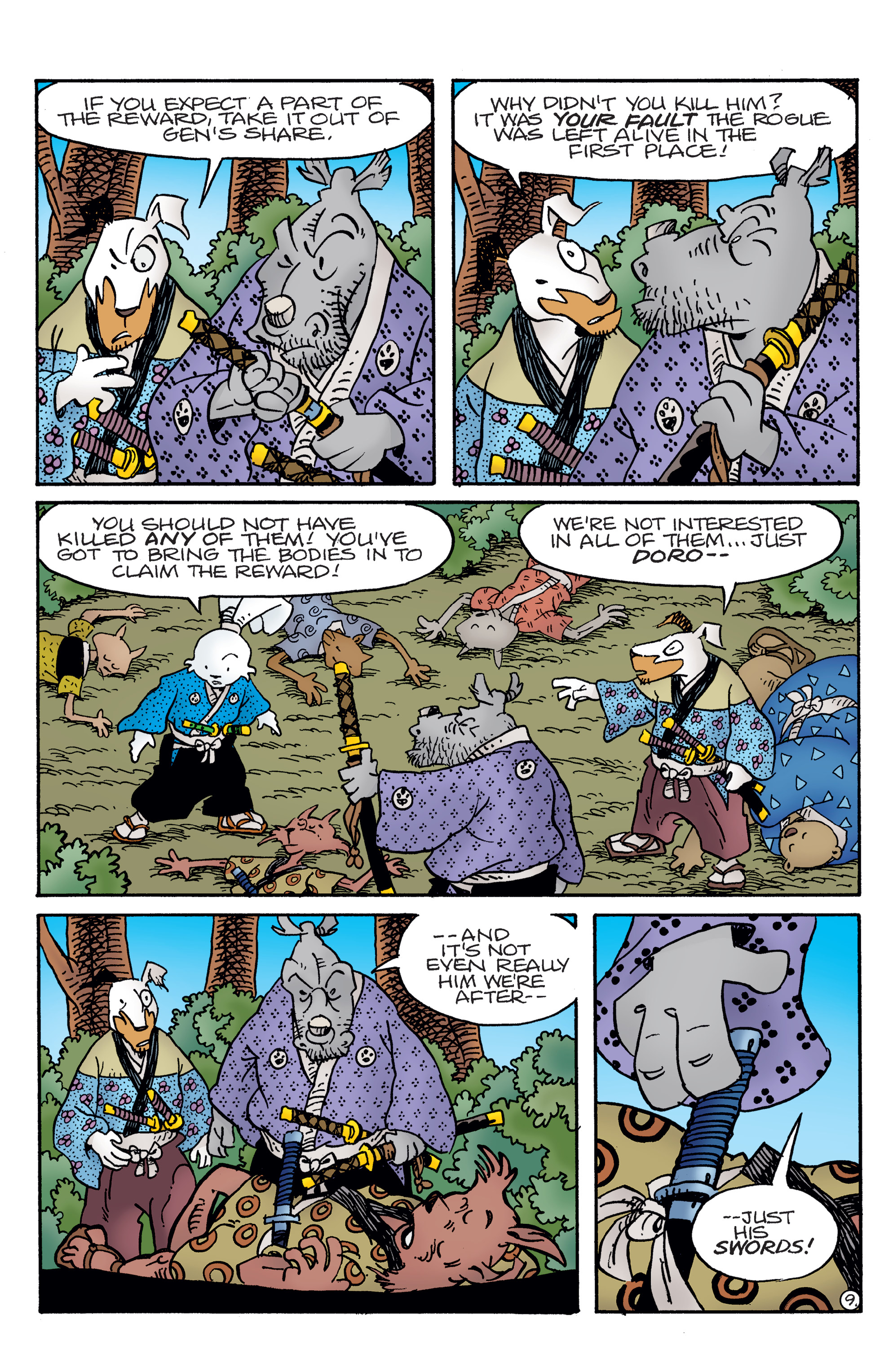Read online Usagi Yojimbo (2019) comic -  Issue #7 - 11