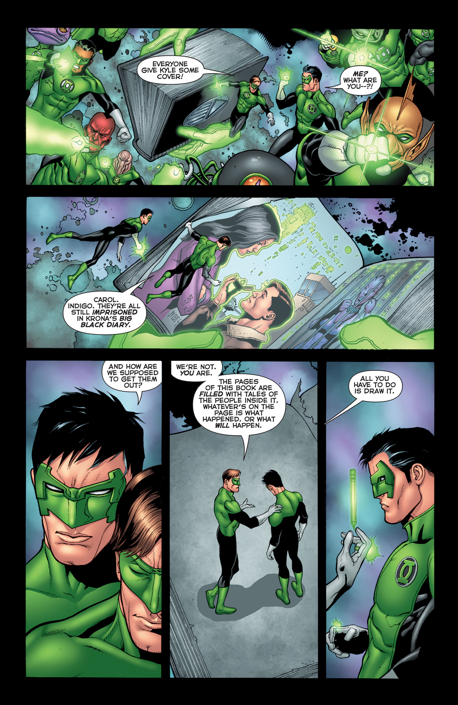 Read online Green Lantern: War of the Green Lanterns (2011) comic -  Issue # TPB - 219