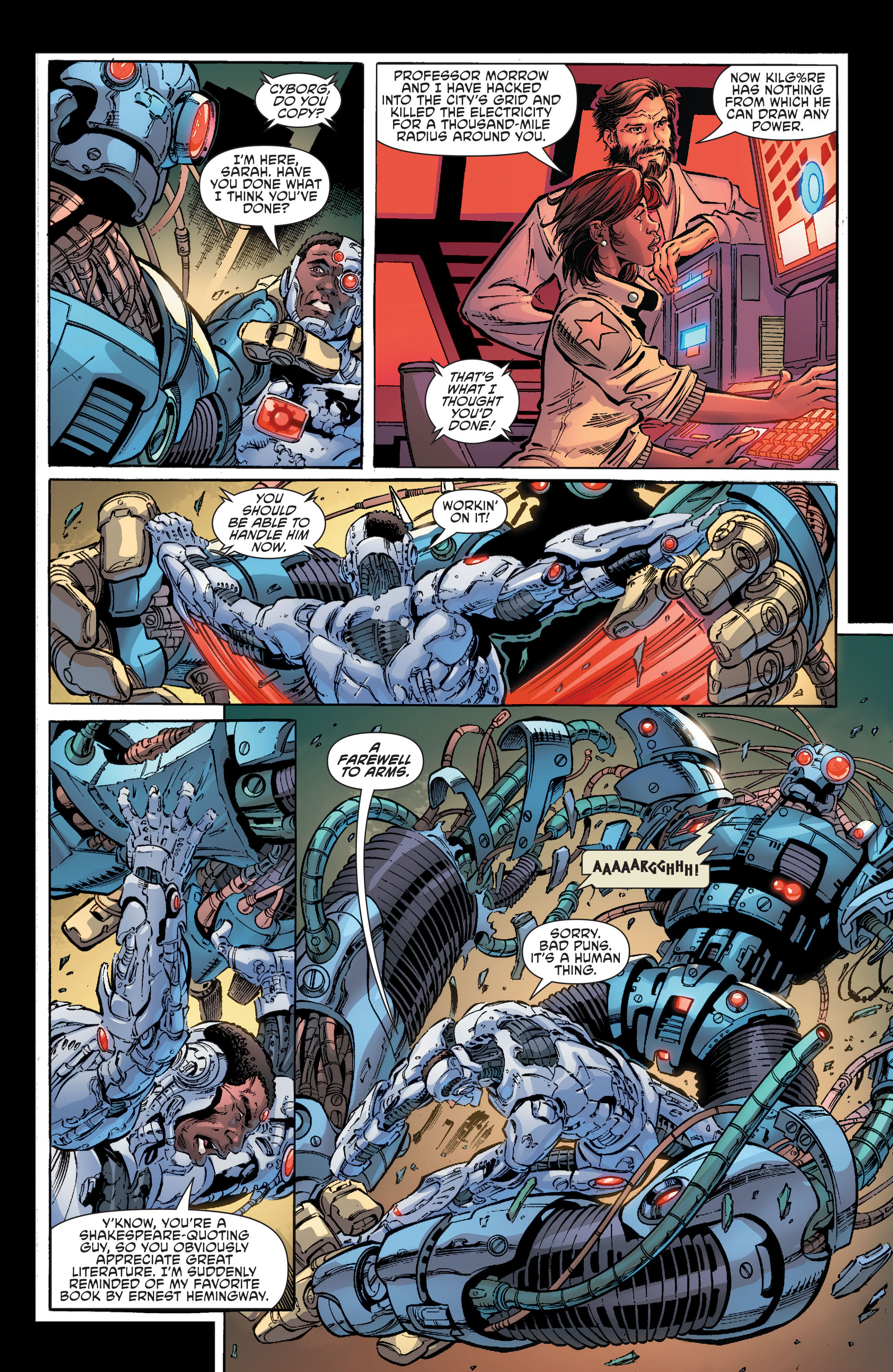 Read online Cyborg (2016) comic -  Issue #2 - 21