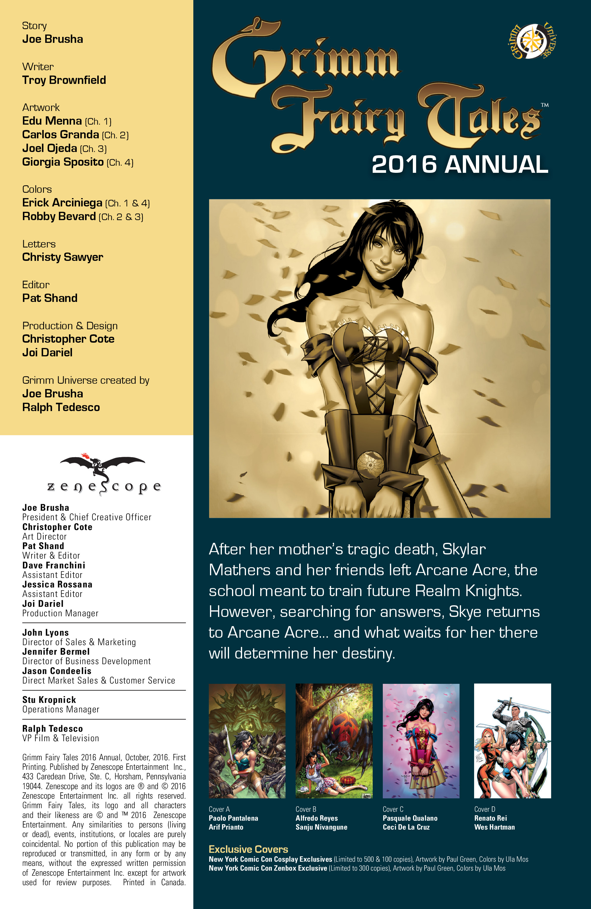 Read online Grimm Fairy Tales (2005) comic -  Issue # Annual 1 - 2