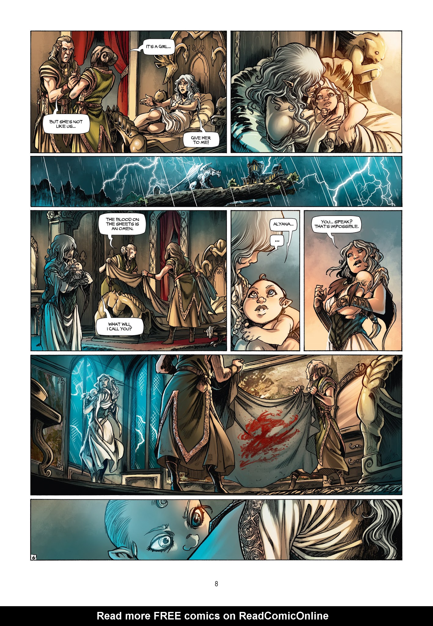 Read online Elves comic -  Issue #18 - 8