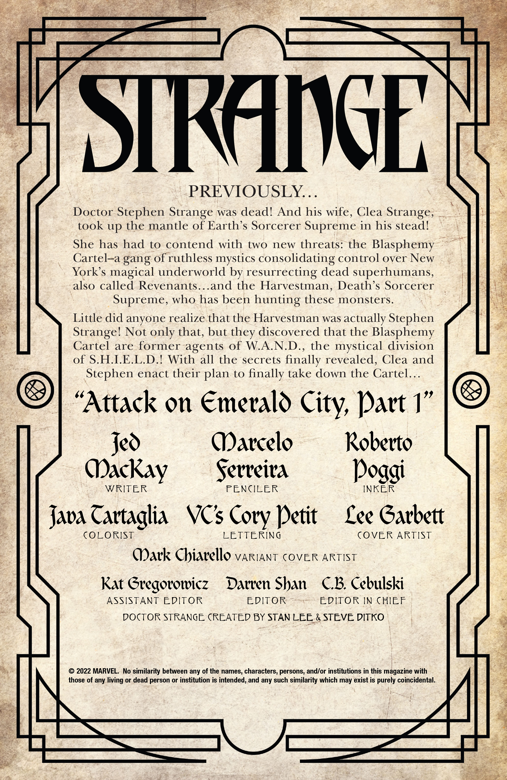 Read online Strange (2022) comic -  Issue #9 - 3