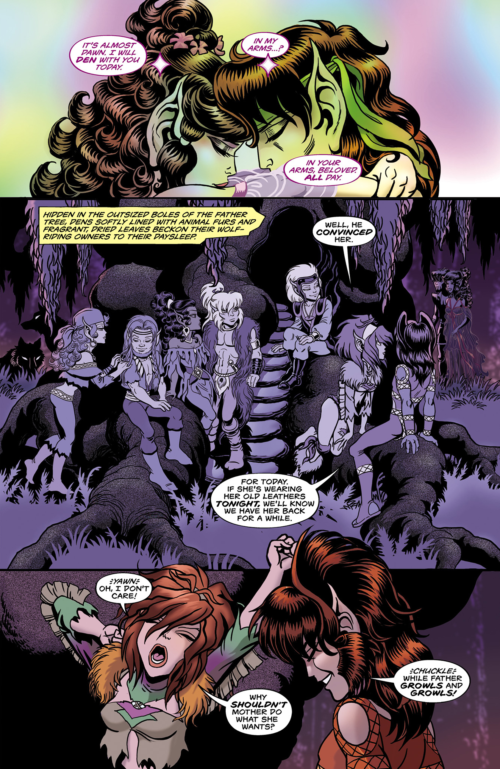 Read online ElfQuest: The Final Quest comic -  Issue #3 - 5