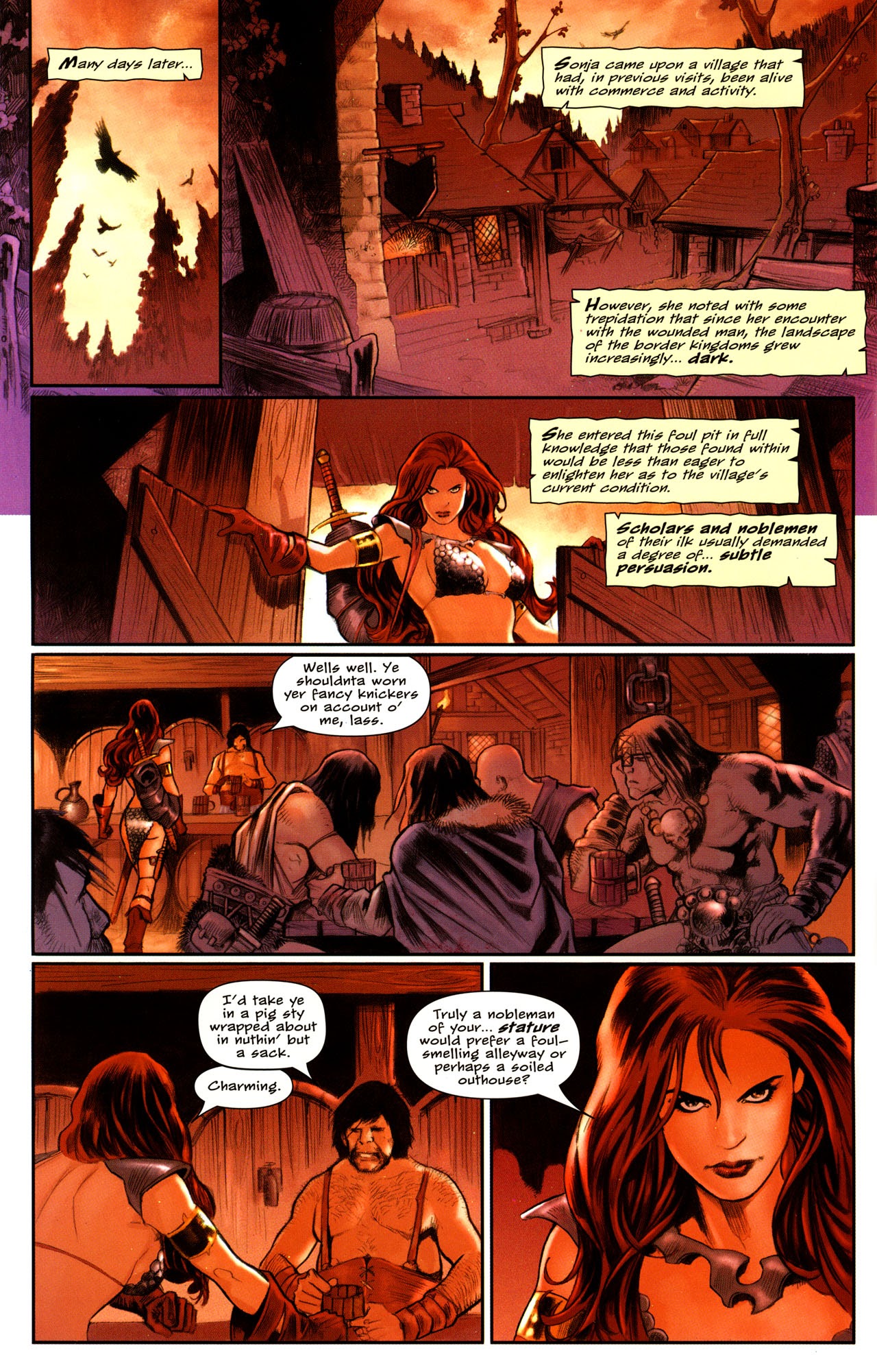 Read online Red Sonja: Vacant Shell comic -  Issue # Full - 8