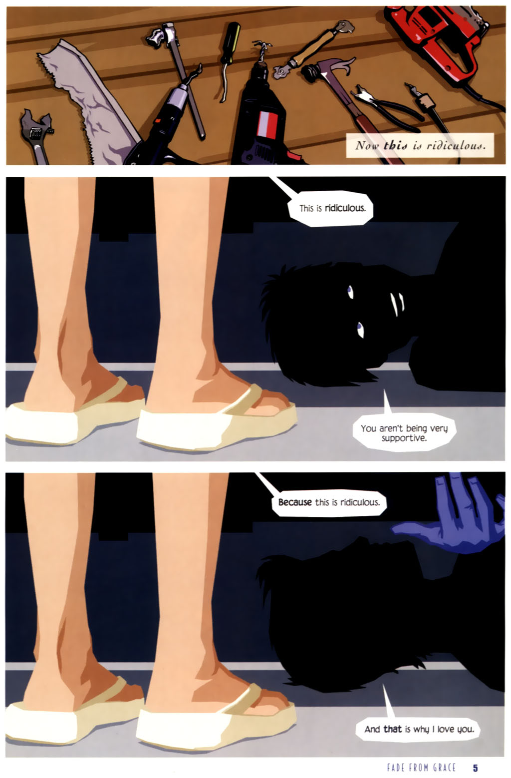 Read online Fade from Grace comic -  Issue #3 - 7