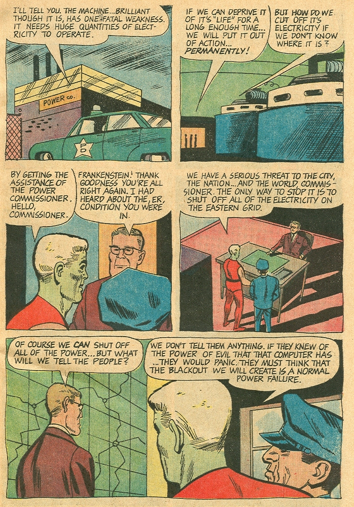 Read online Frankenstein (1964) comic -  Issue #3 - 27