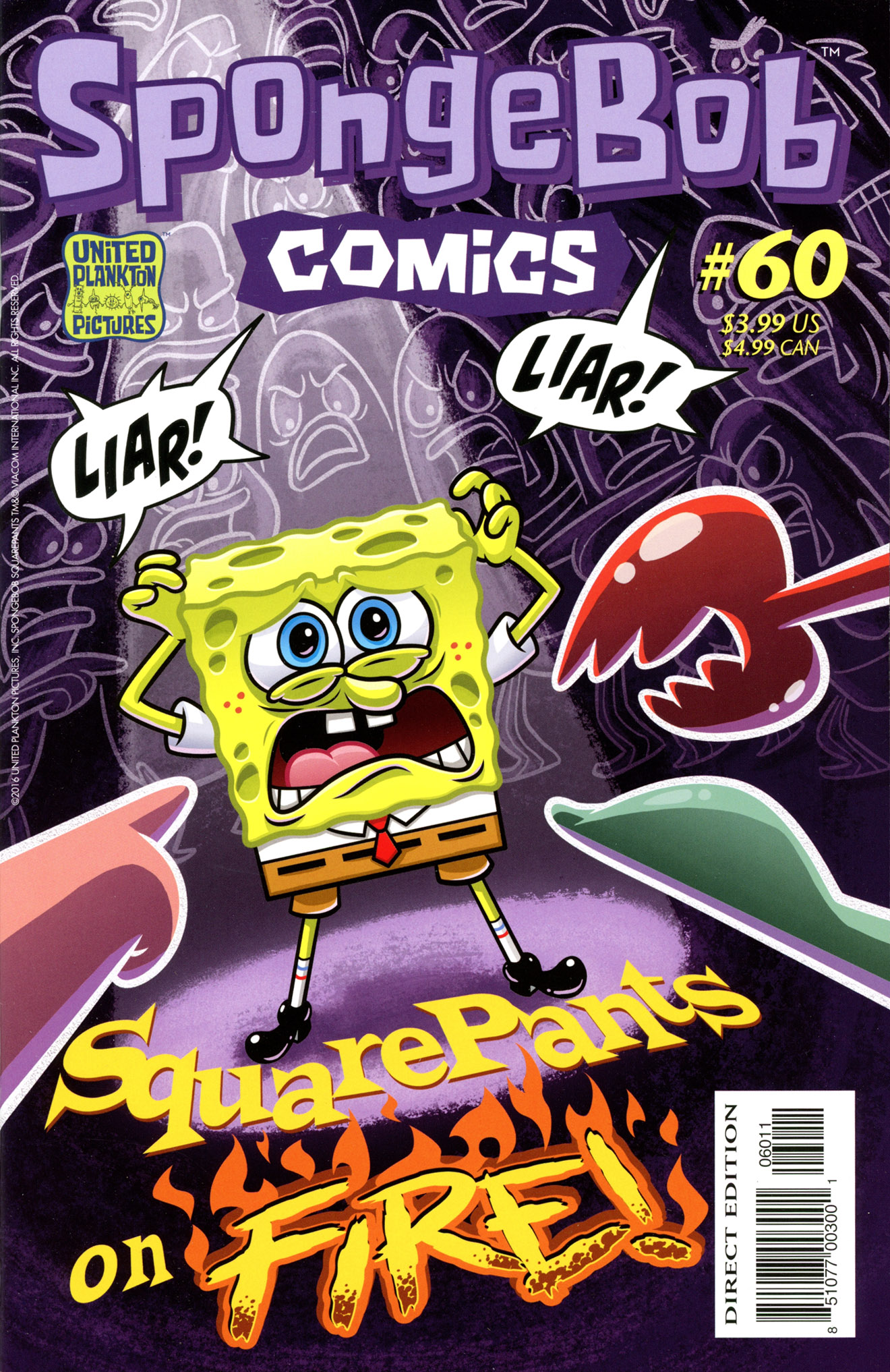 Read online SpongeBob Comics comic -  Issue #60 - 1