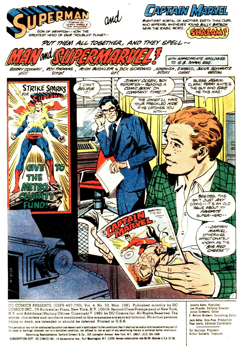 Read online DC Comics Presents comic -  Issue #33 - 2