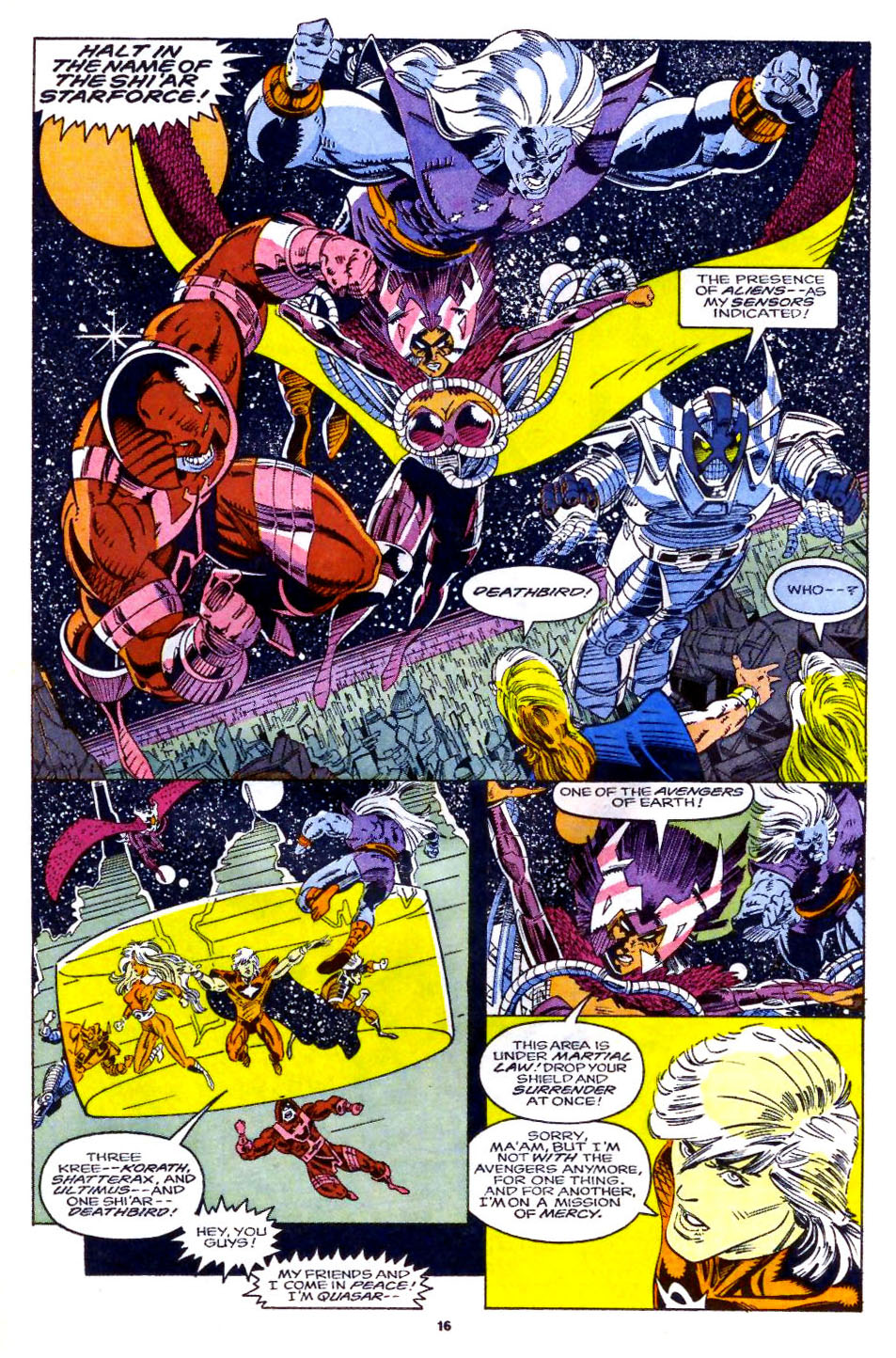 Read online Quasar comic -  Issue #35 - 13