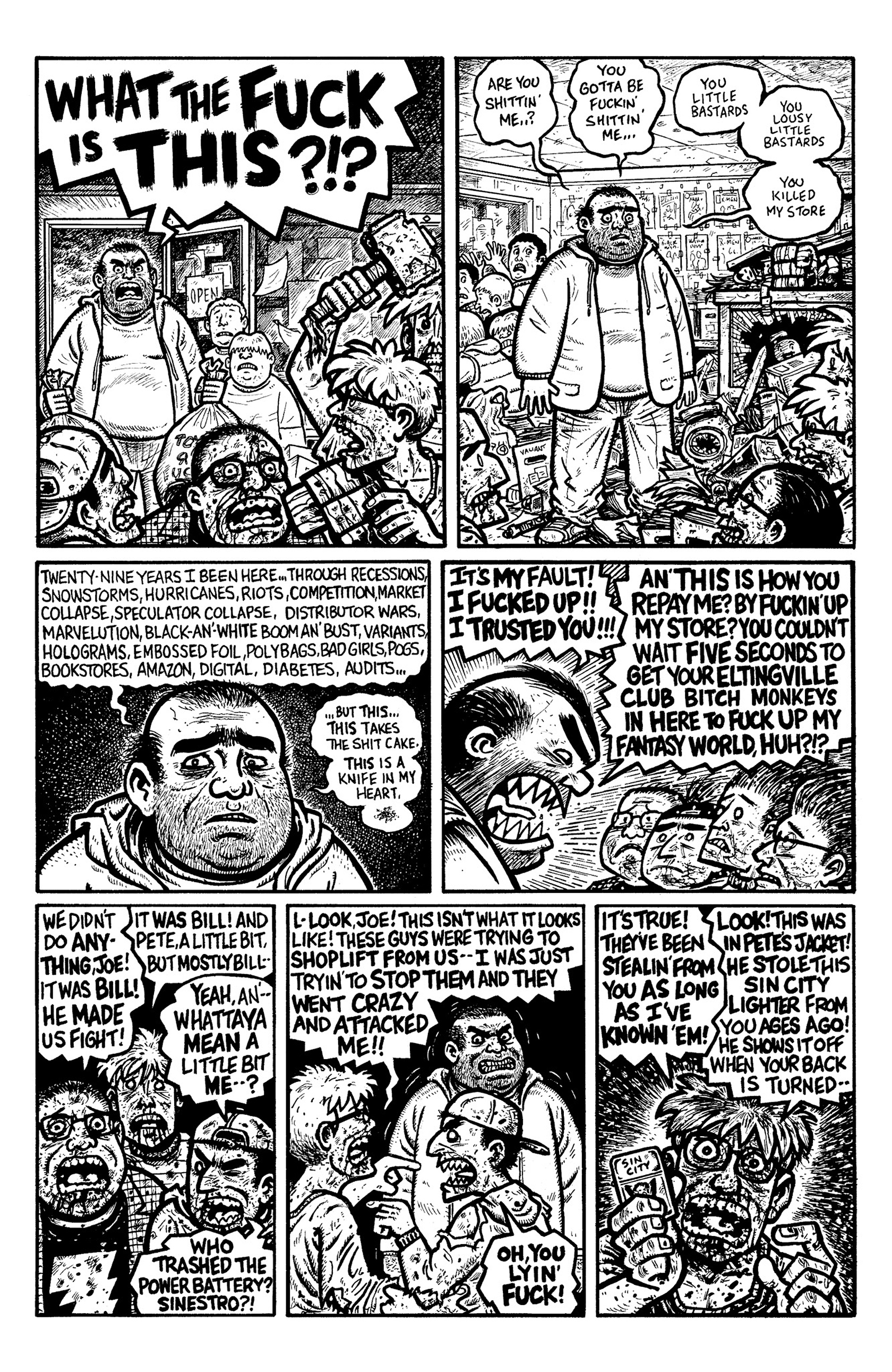 Read online The Eltingville Club comic -  Issue #1 - 23