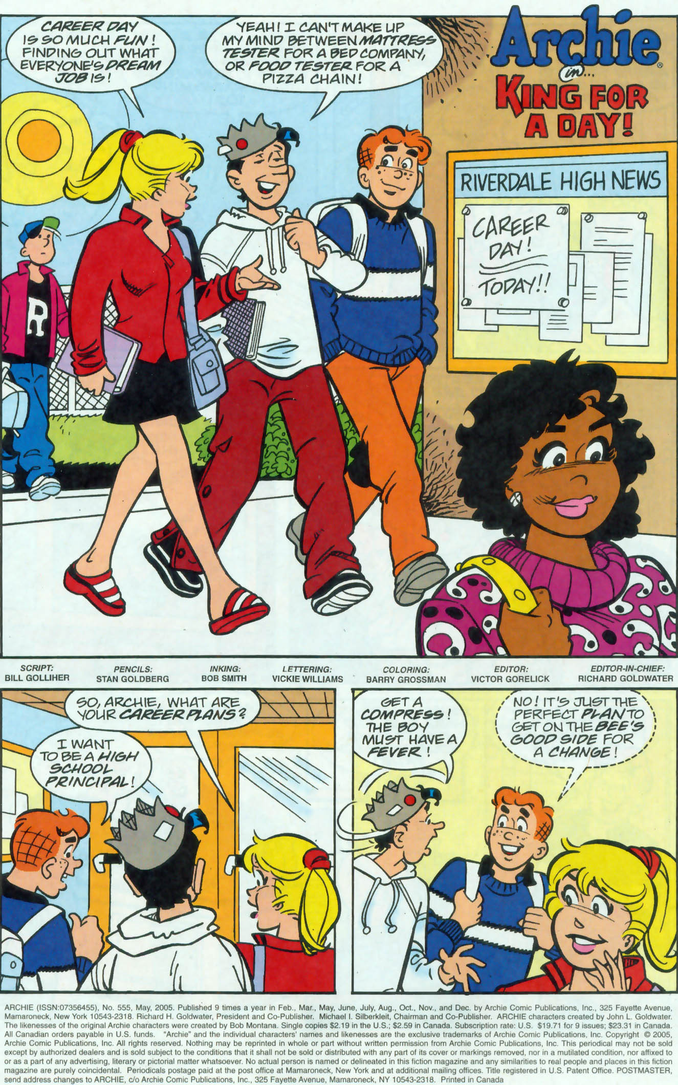 Read online Archie (1960) comic -  Issue #555 - 2